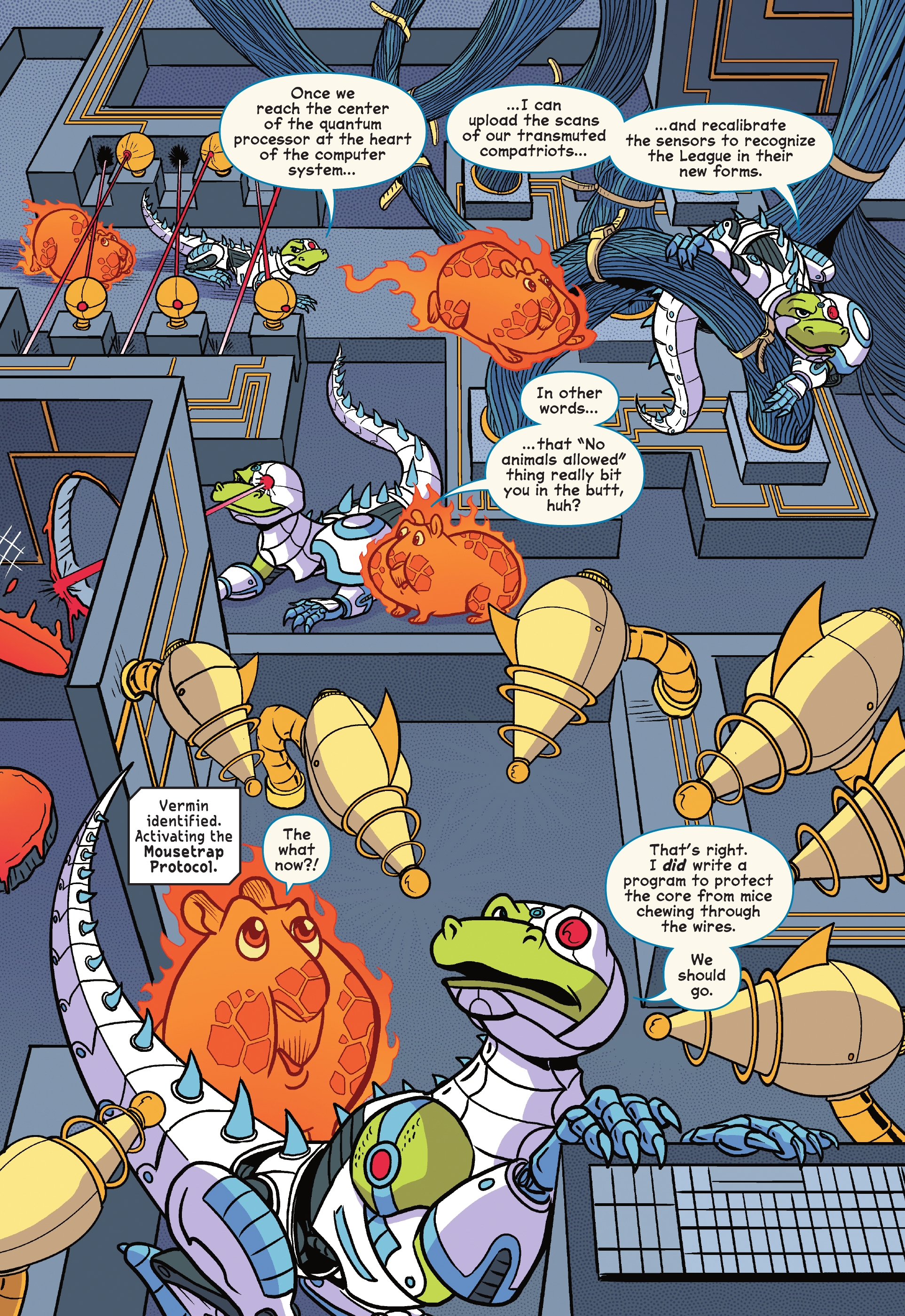 Read online DC League of Super-Pets: The Great Mxy-Up comic -  Issue # TPB (Part 1) - 73