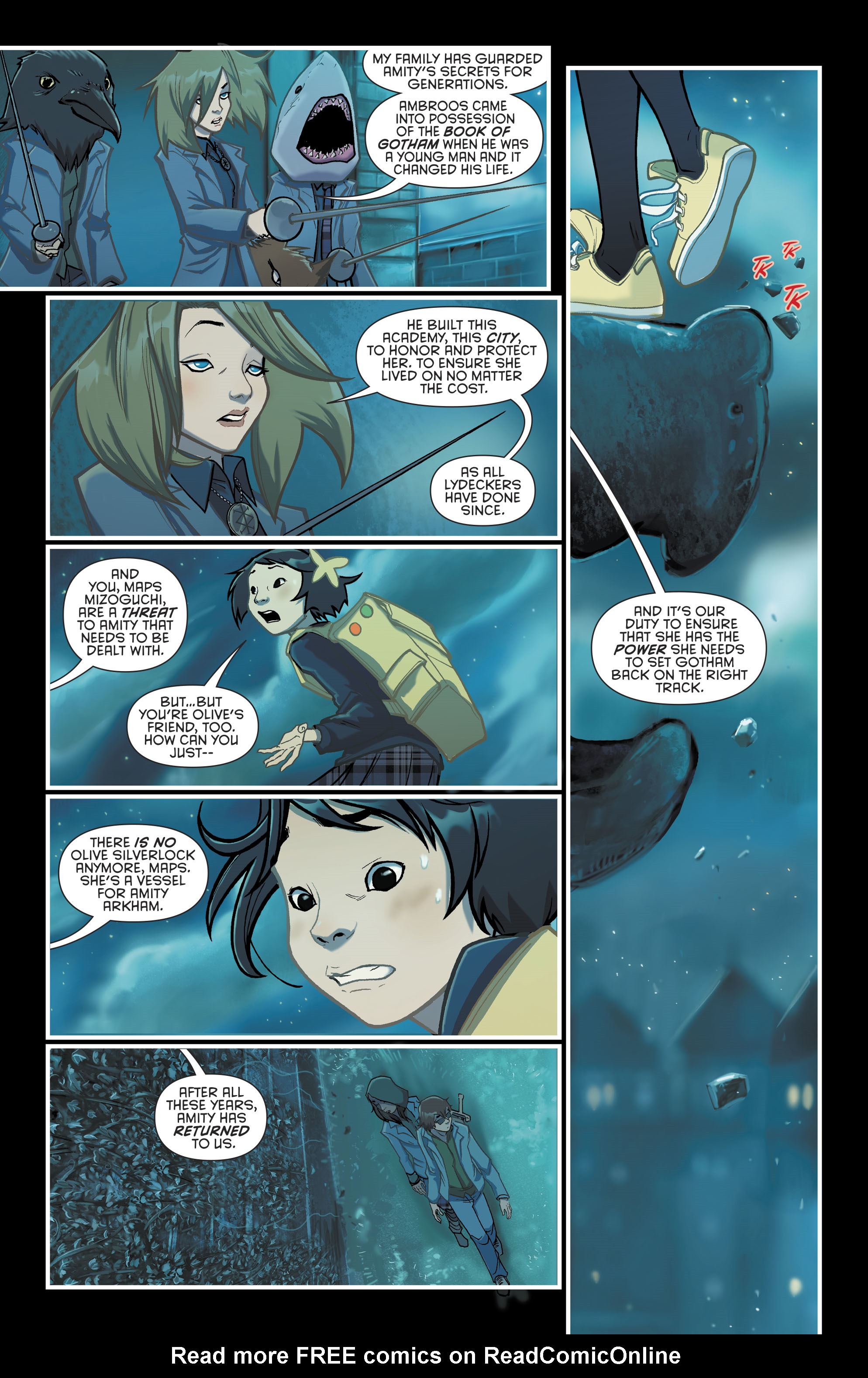 Read online Gotham Academy: Second Semester comic -  Issue #10 - 17