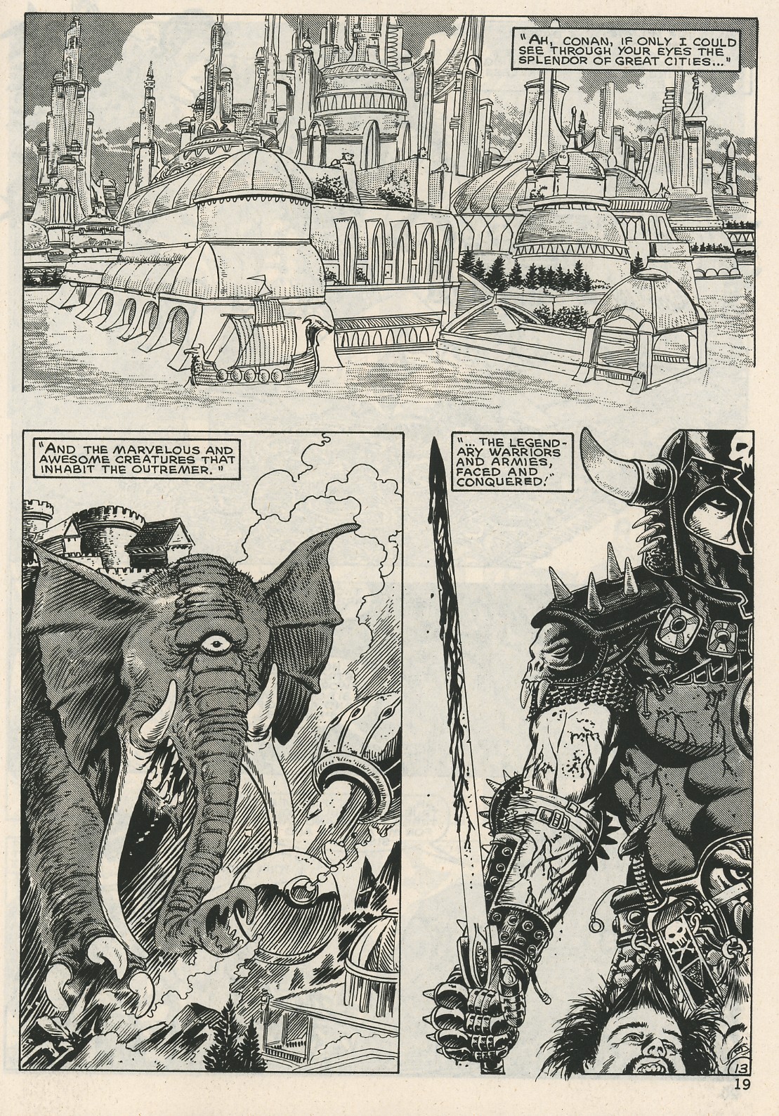 The Savage Sword Of Conan issue 126 - Page 19