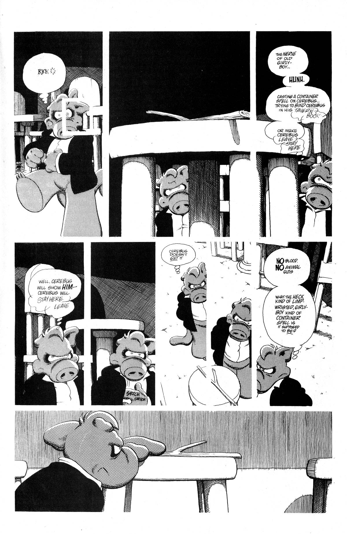 Read online Cerebus comic -  Issue #228 - 18