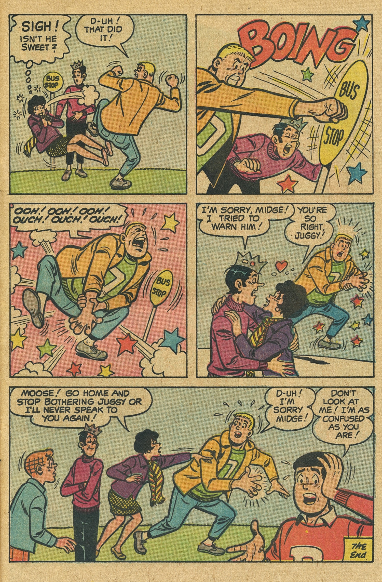 Read online Reggie and Me (1966) comic -  Issue #35 - 33