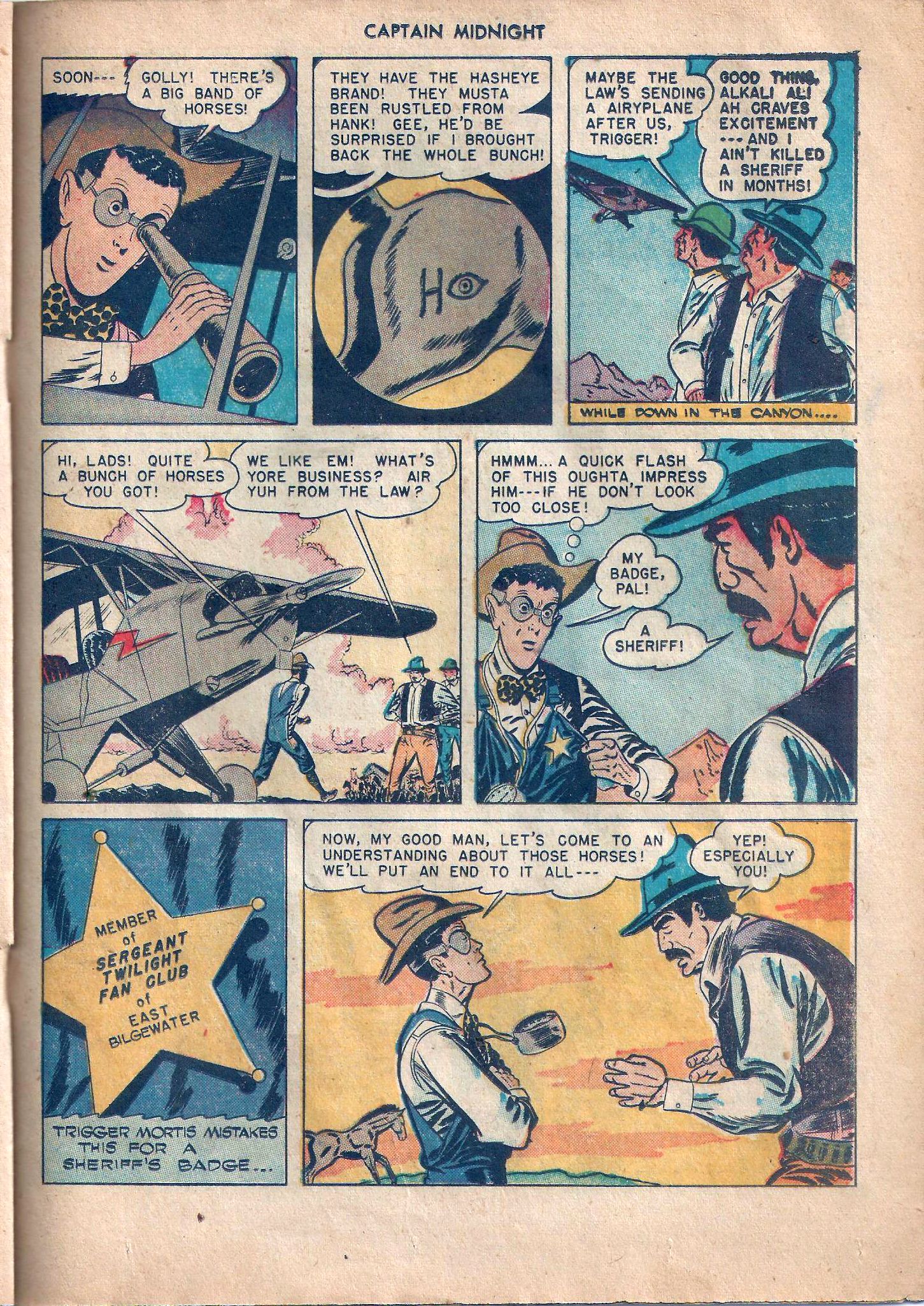 Read online Captain Midnight (1942) comic -  Issue #47 - 29
