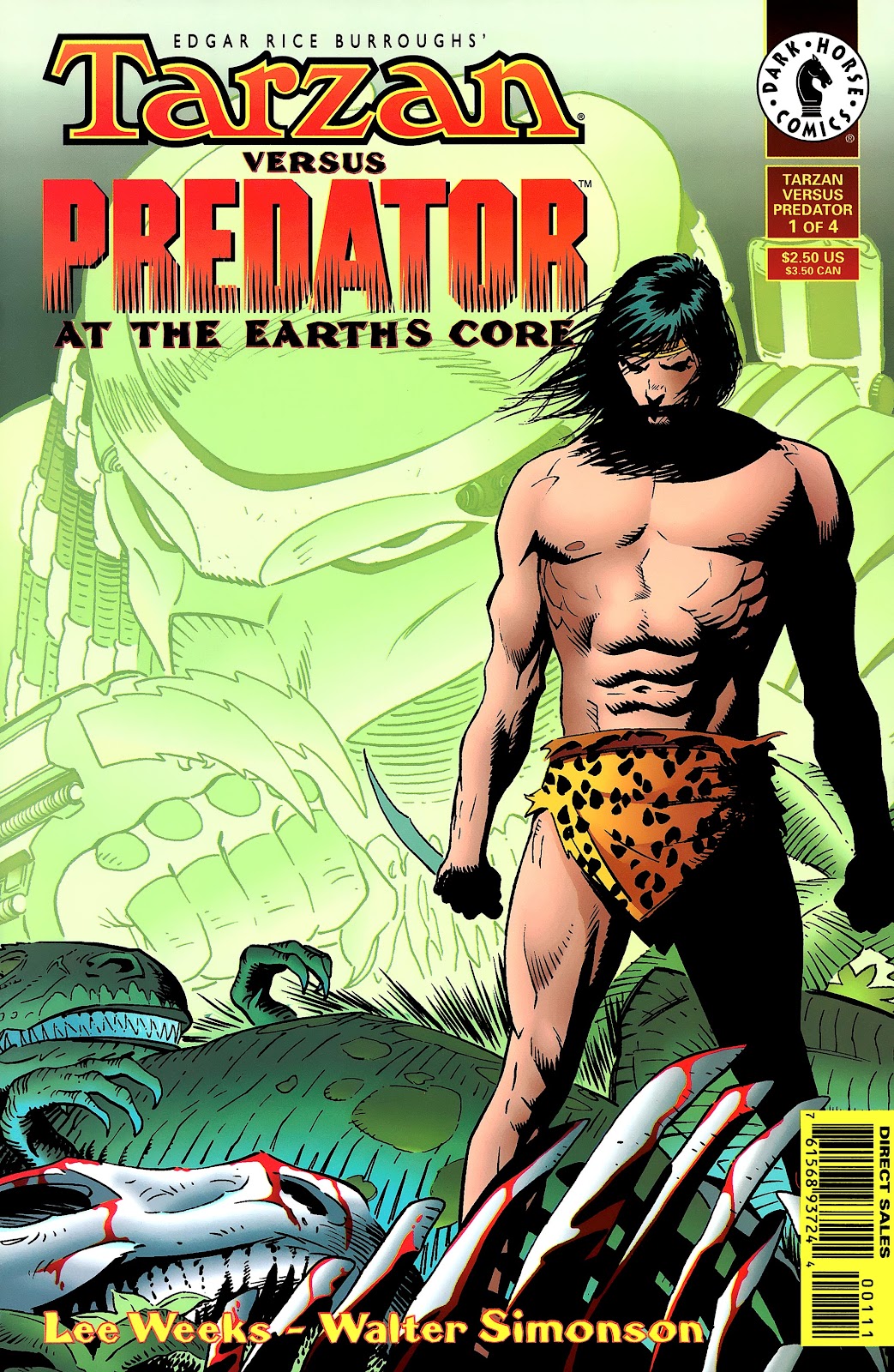Tarzan vs. Predator at the Earth's Core issue 1 - Page 1