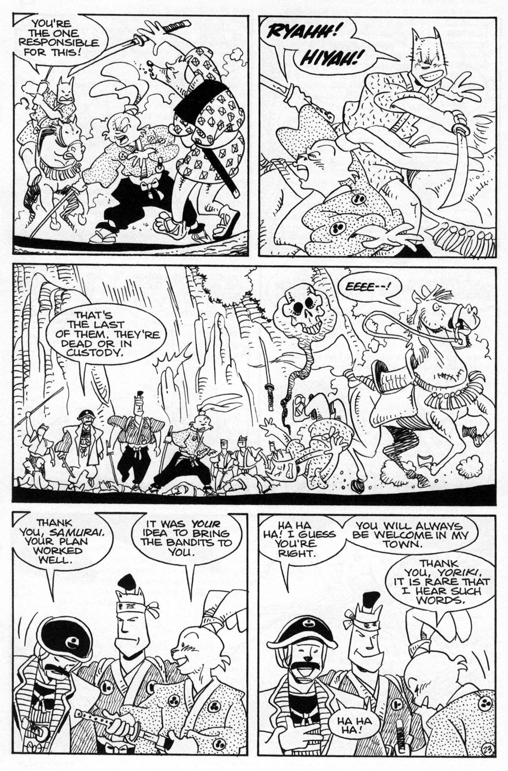Usagi Yojimbo (1996) Issue #53 #53 - English 25