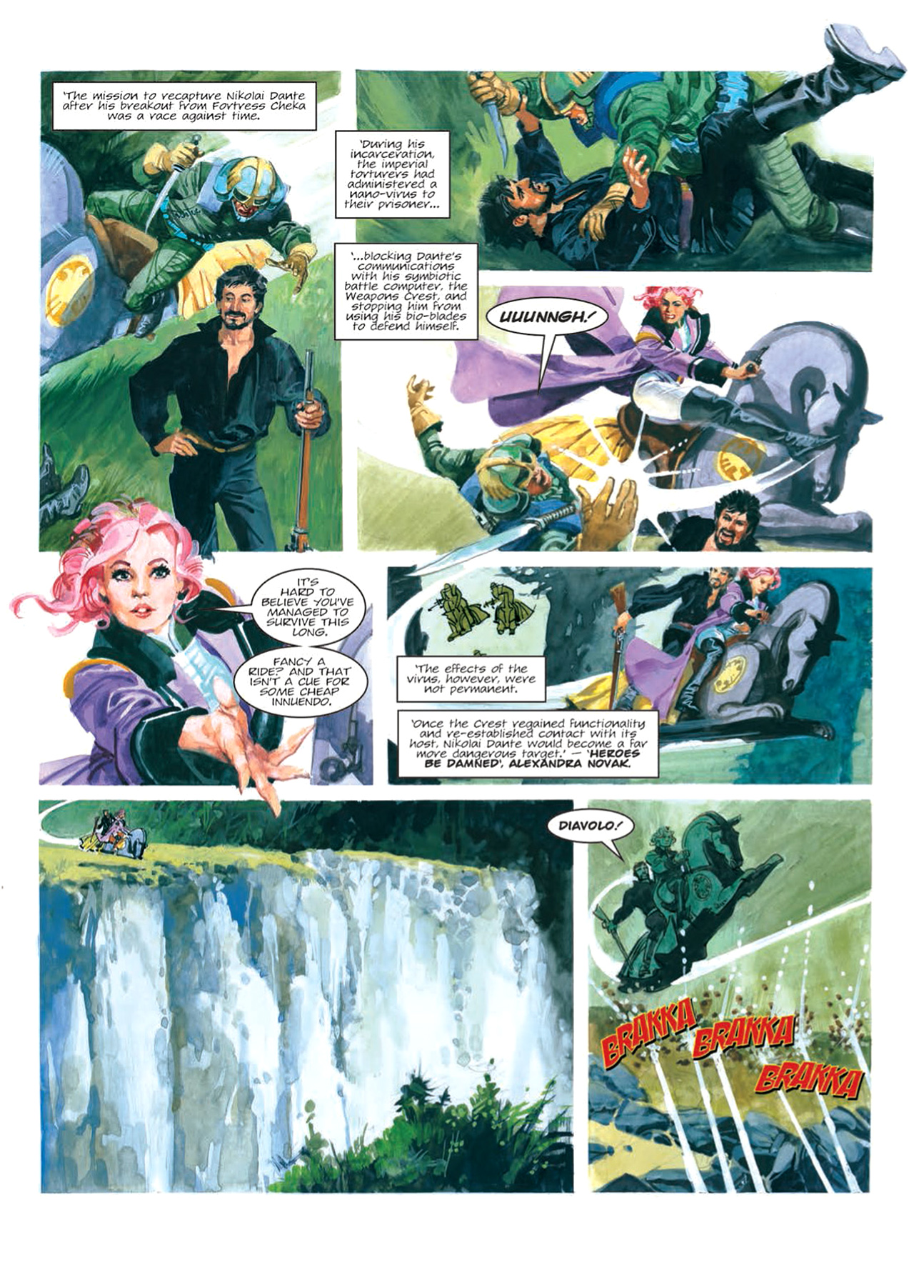 Read online Nikolai Dante comic -  Issue # TPB 9 - 105