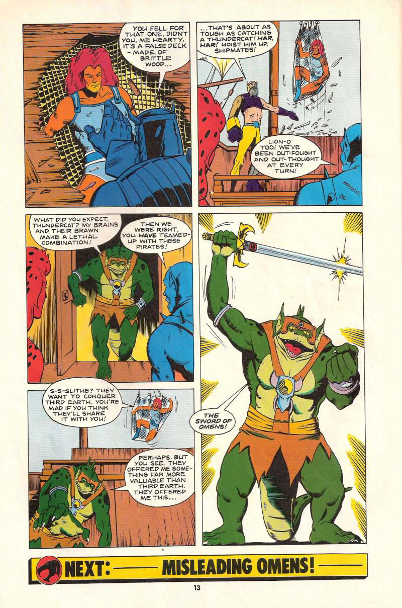 Read online ThunderCats (1987) comic -  Issue #11 - 13