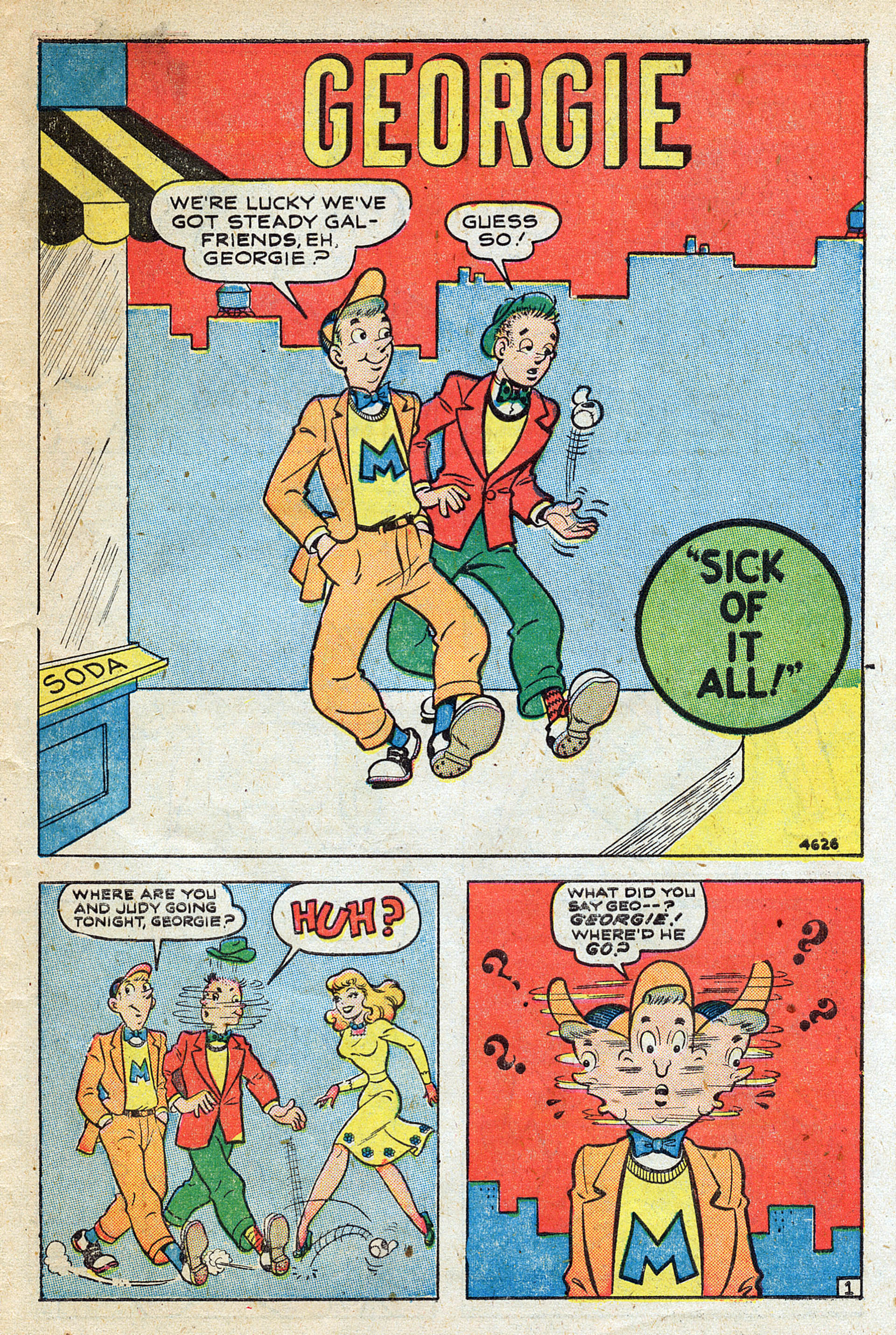 Read online Georgie And Judy Comics comic -  Issue #22 - 41