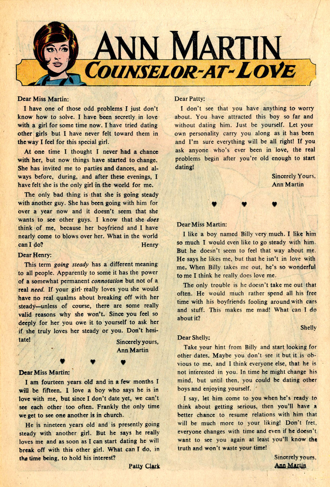 Read online Secret Hearts comic -  Issue #123 - 54