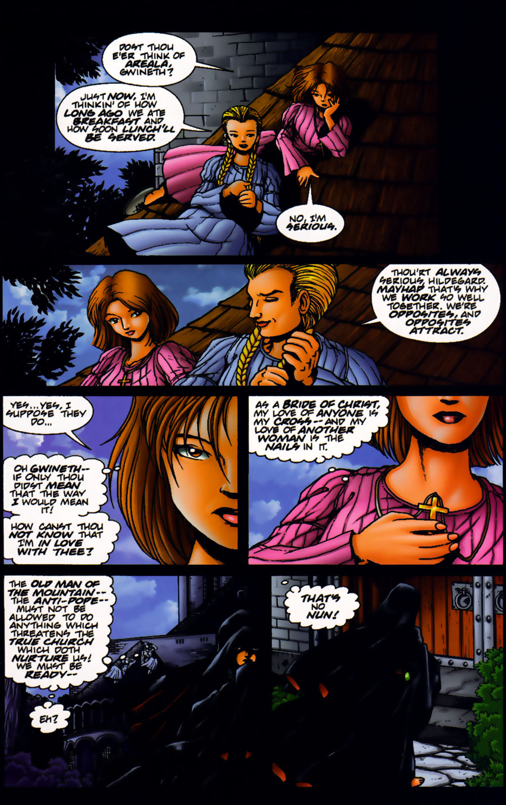 Read online Warrior Nun Areala: Scorpio Rose comic -  Issue #1 - 15