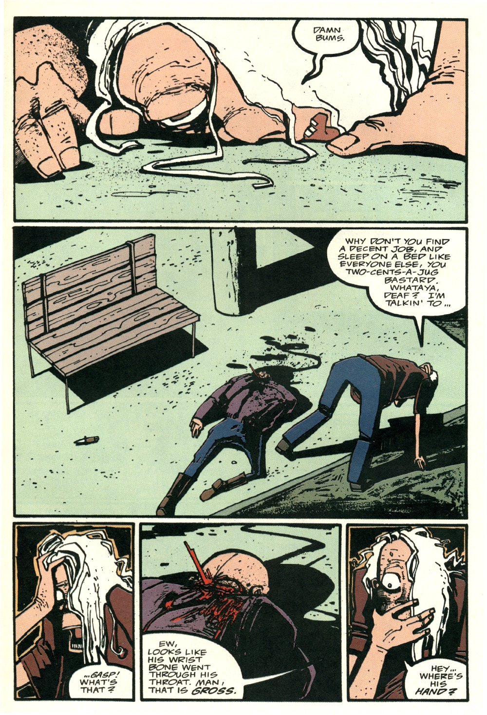 Read online Ted McKeever's Metropol comic -  Issue #2 - 15