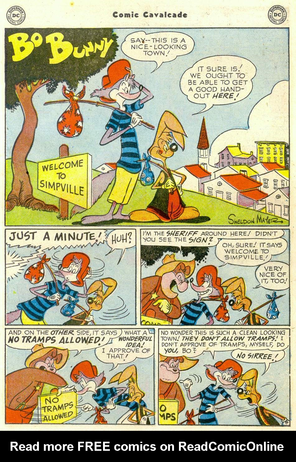 Read online Comic Cavalcade comic -  Issue #49 - 29