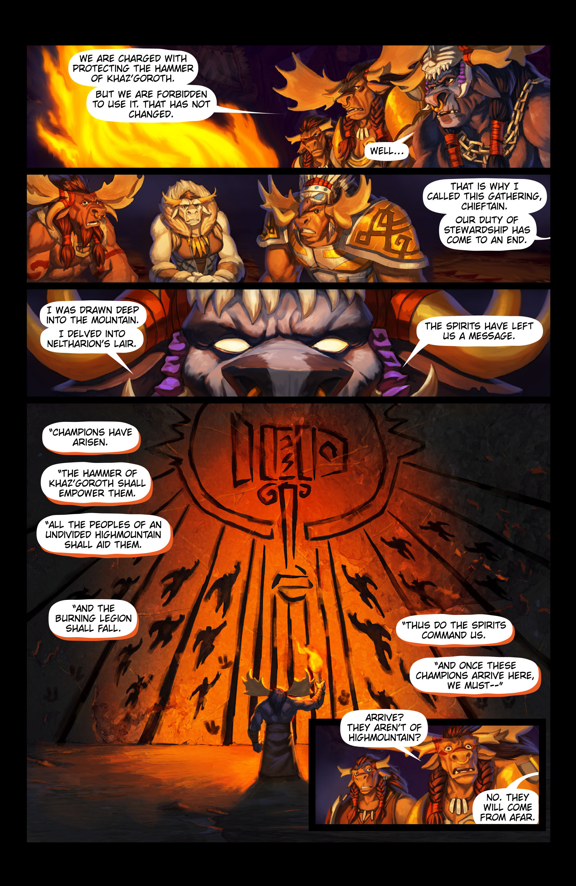 Read online World of Warcraft: Legion comic -  Issue #3 - 5
