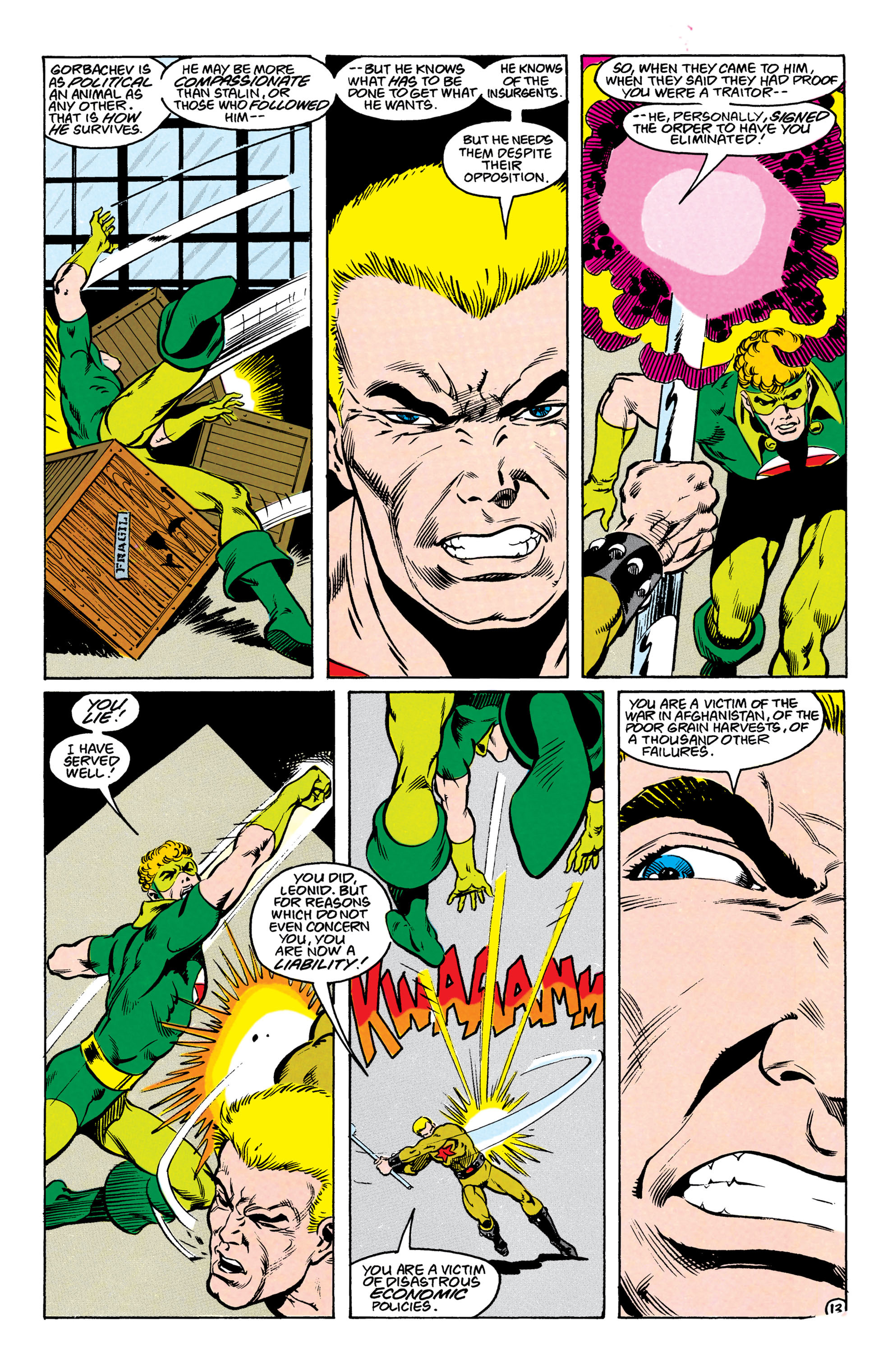 Read online The New Teen Titans (1984) comic -  Issue #49 - 14