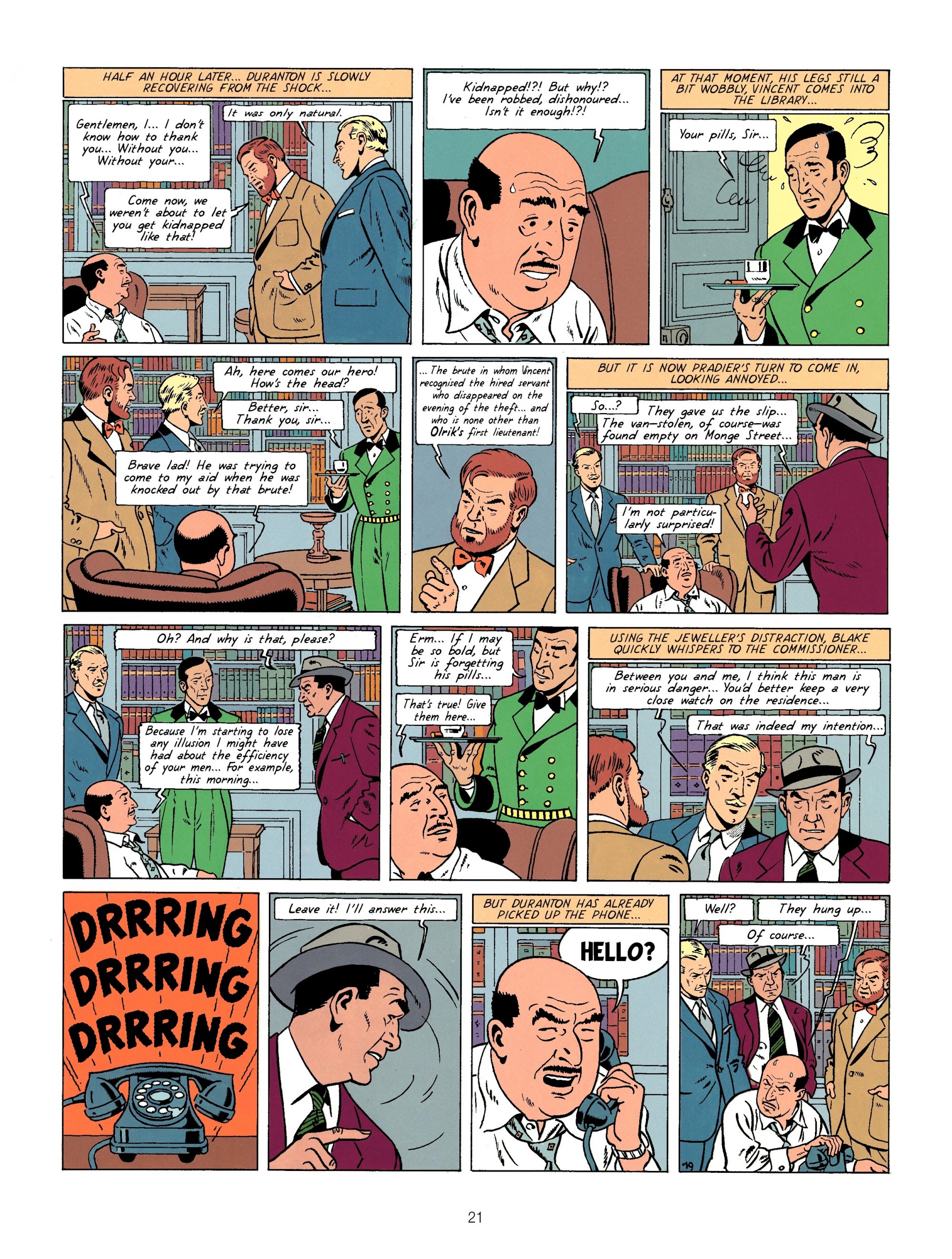 Read online Blake & Mortimer comic -  Issue #7 - 21