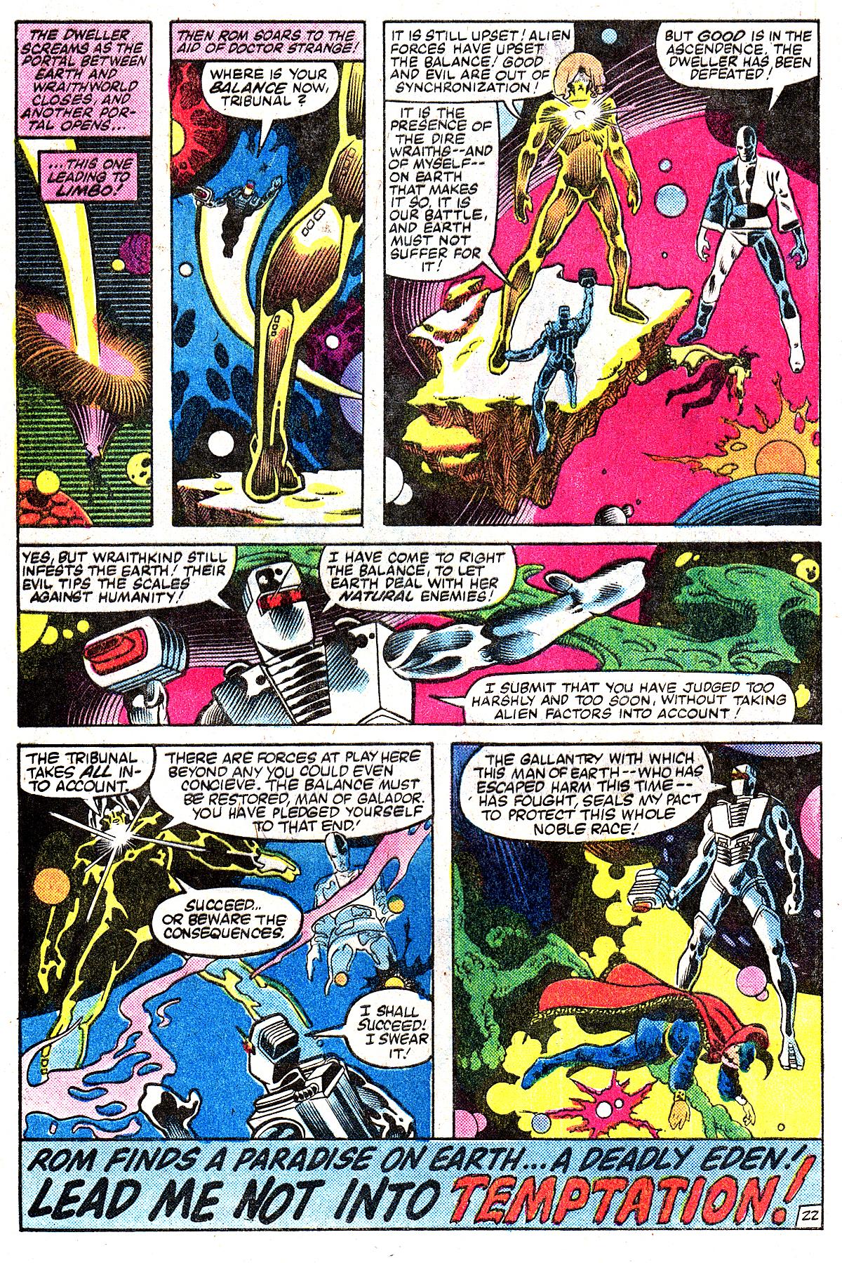 Read online ROM (1979) comic -  Issue #41 - 23