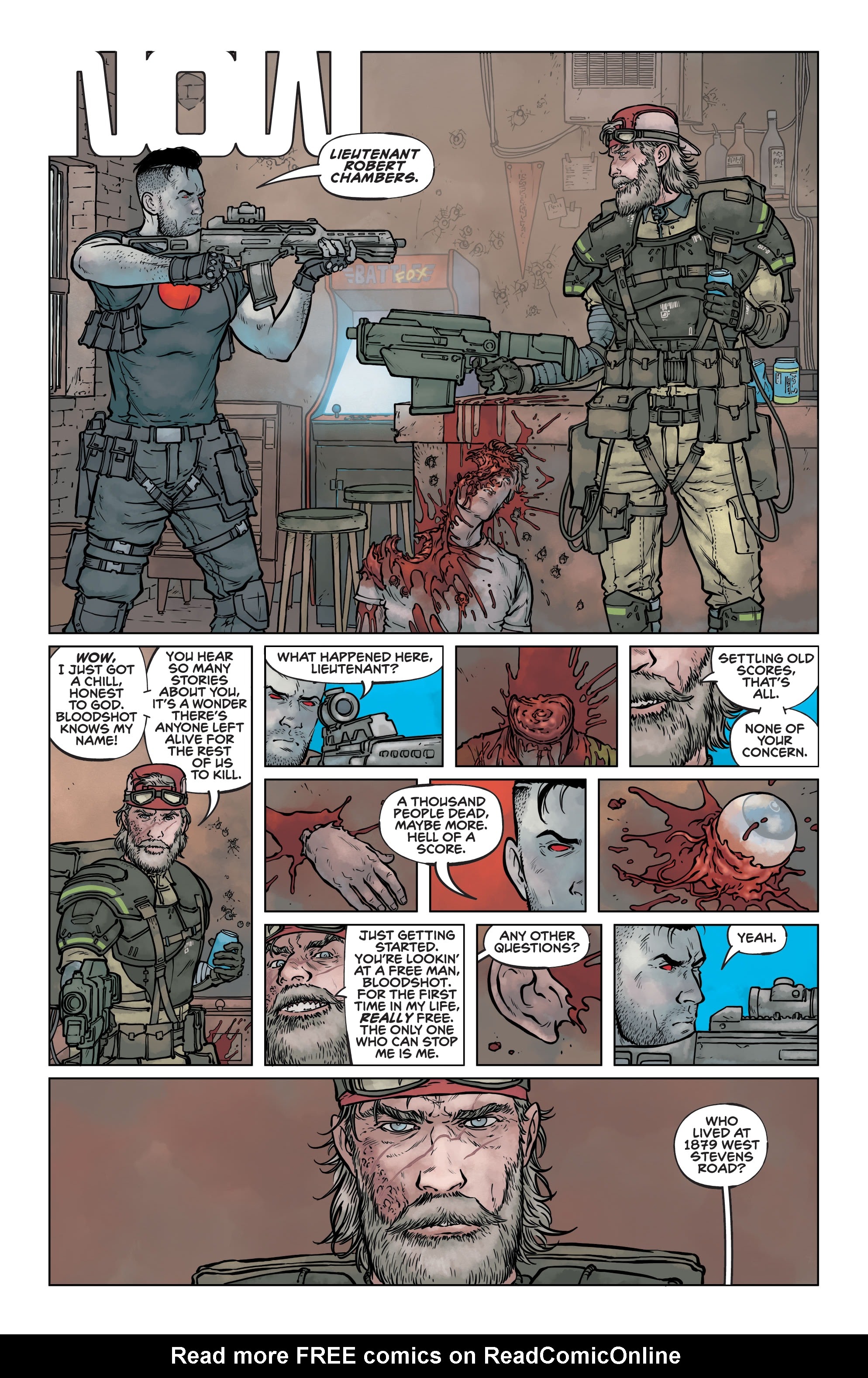 Read online Bloodshot Unleashed comic -  Issue #1 - 10
