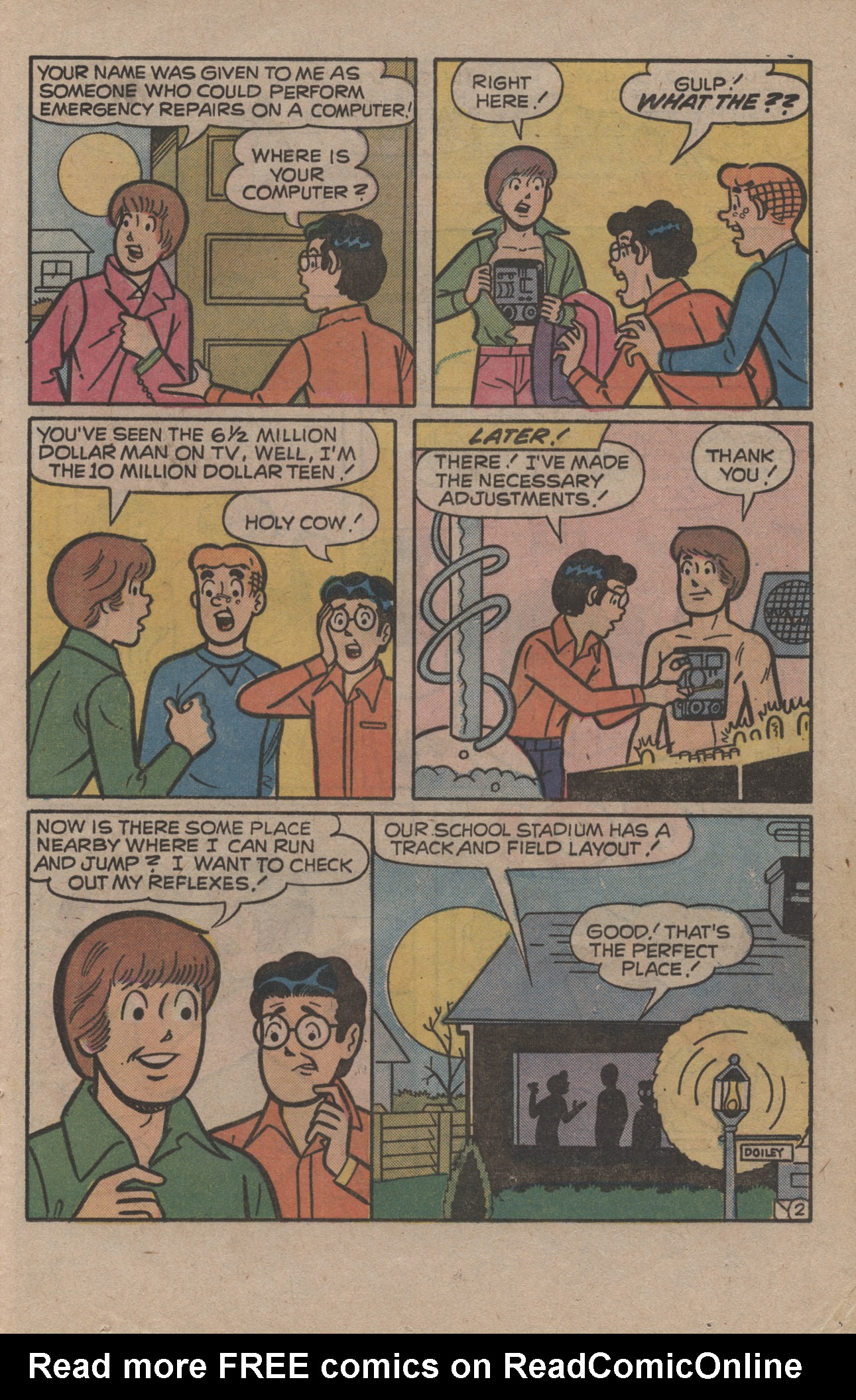 Read online Reggie and Me (1966) comic -  Issue #85 - 21