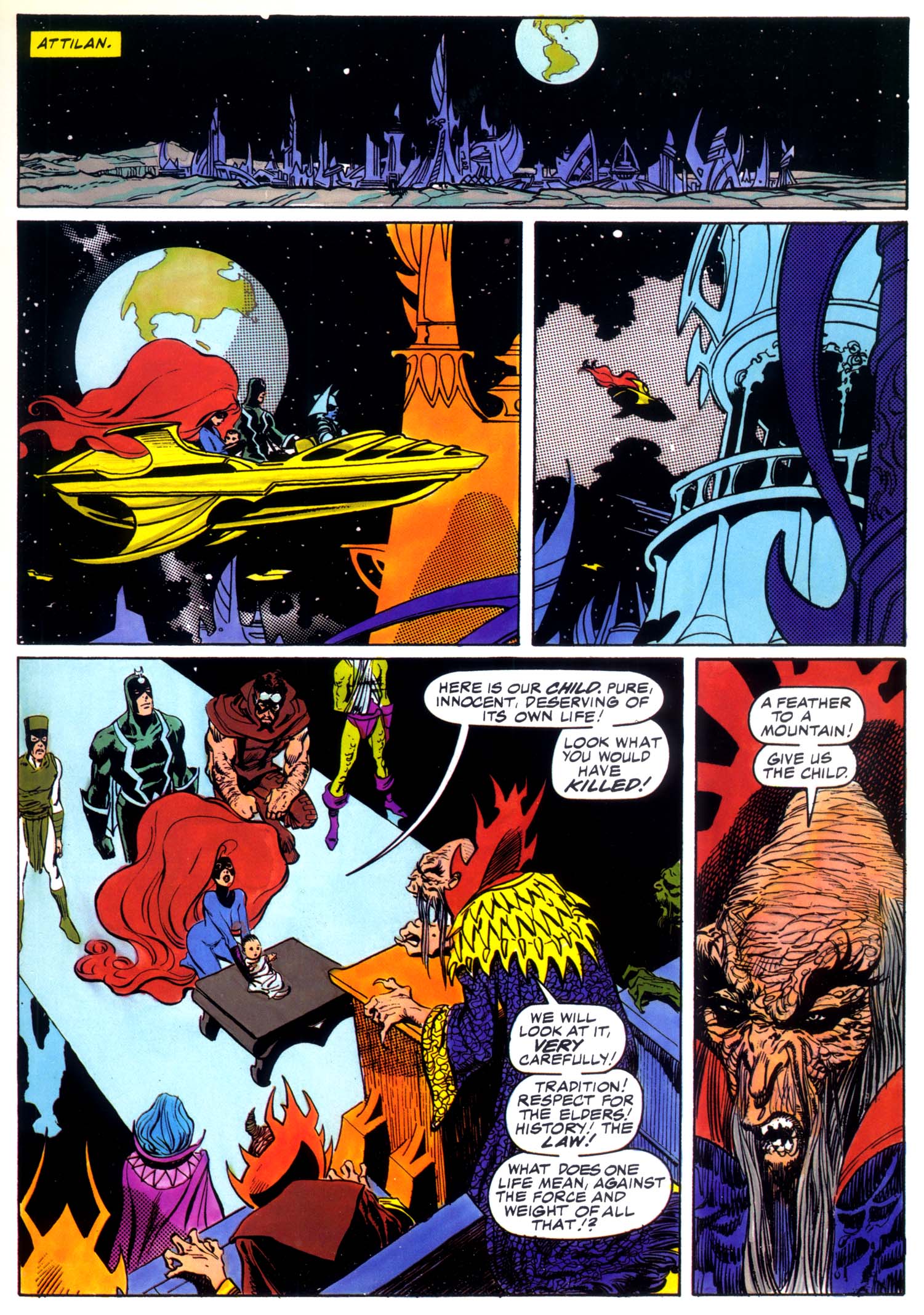 Read online Marvel Graphic Novel comic -  Issue #39 - The Inhumans - 69