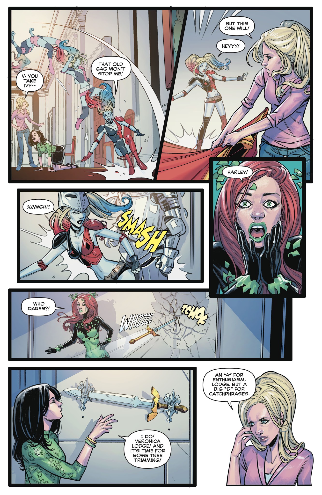 Read online Harley & Ivy Meet Betty & Veronica comic -  Issue #5 - 16