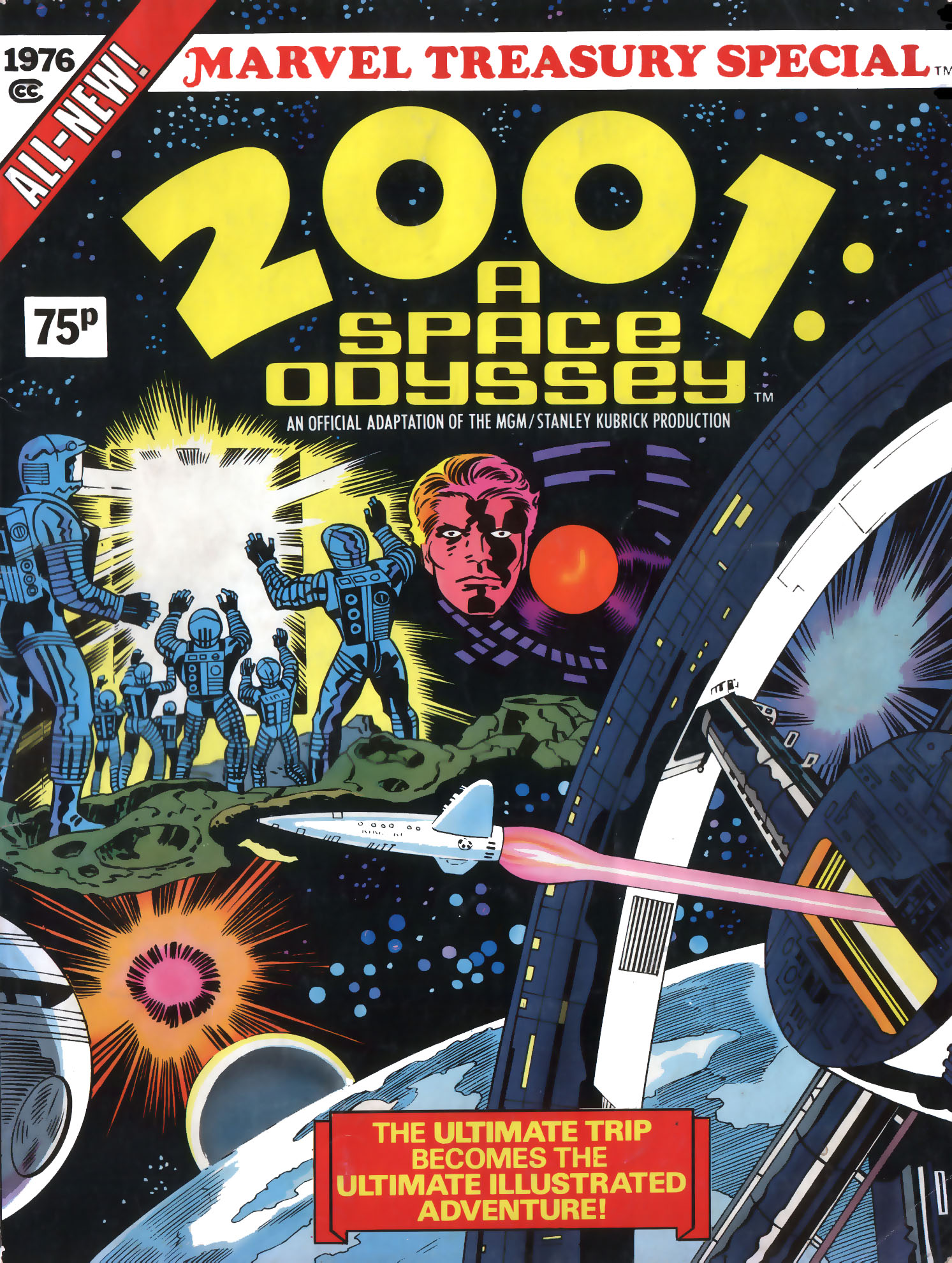 Read online 2001: A Space Odyssey [Marvel Treasury Special] comic -  Issue #2001: A Space Odyssey [Marvel Treasury Special] Full - 1