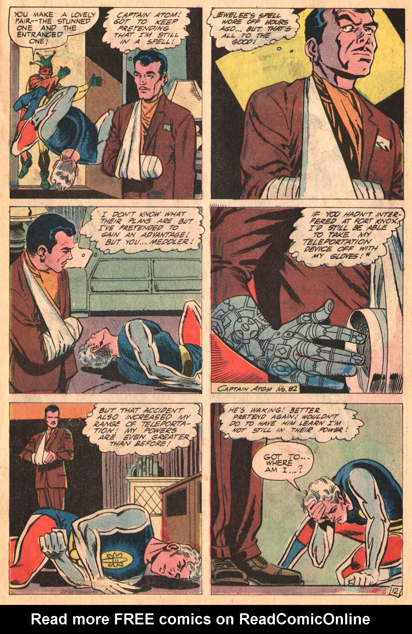 Read online Captain Atom (1965) comic -  Issue #85 - 17