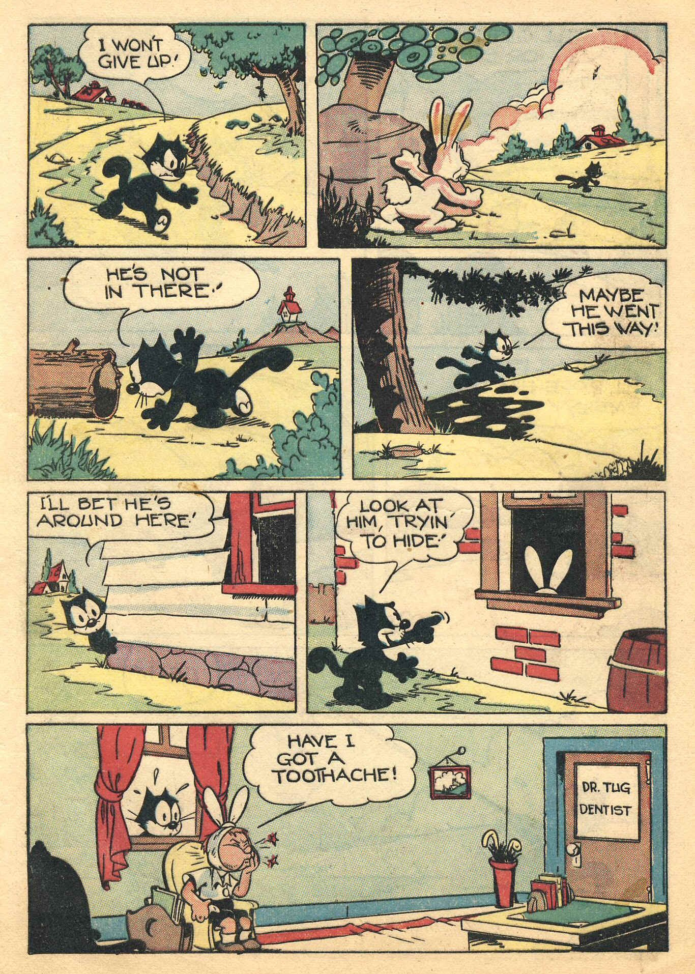 Read online Felix the Cat (1948) comic -  Issue #2 - 7