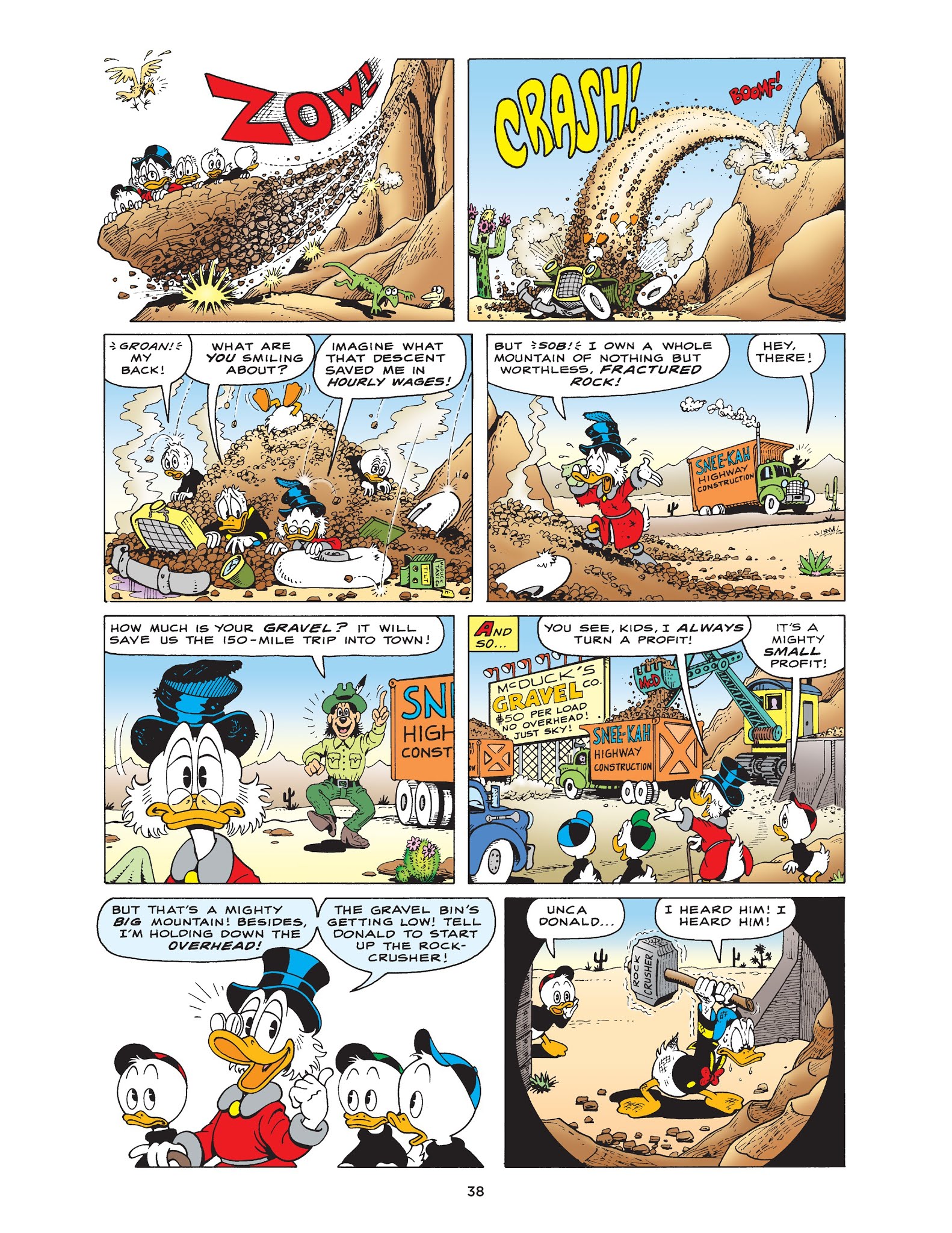 Read online Walt Disney Uncle Scrooge and Donald Duck: The Don Rosa Library comic -  Issue # TPB 2 (Part 1) - 39