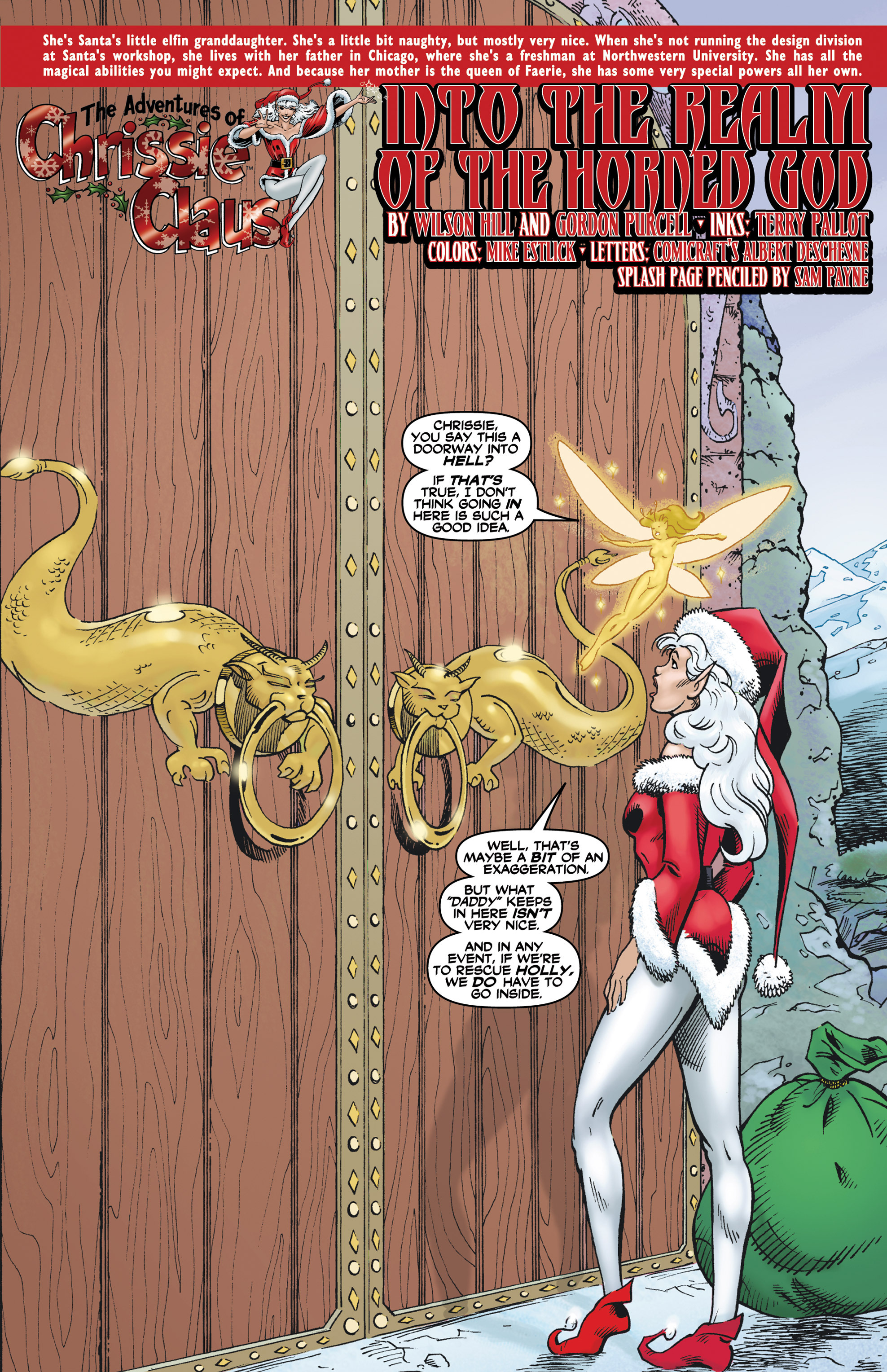 Read online The Adventures of Chrissie Claus comic -  Issue #3 - 8