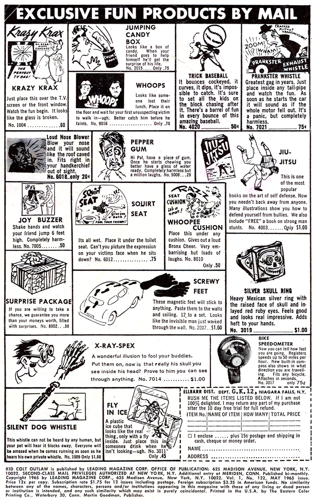 Read online Kid Colt Outlaw comic -  Issue #122 - 2