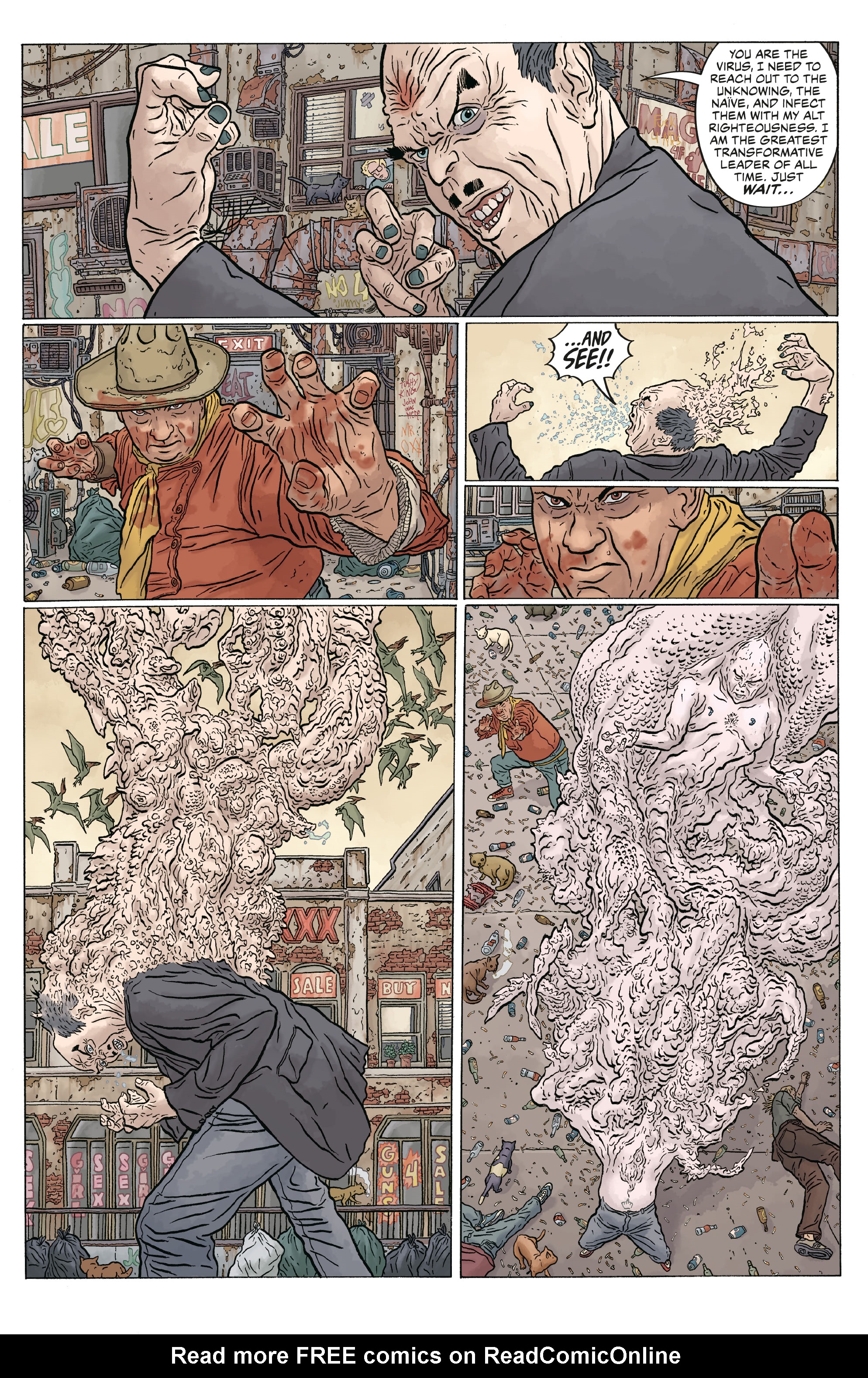 Read online Shaolin Cowboy: Cruel to Be Kin comic -  Issue #6 - 12