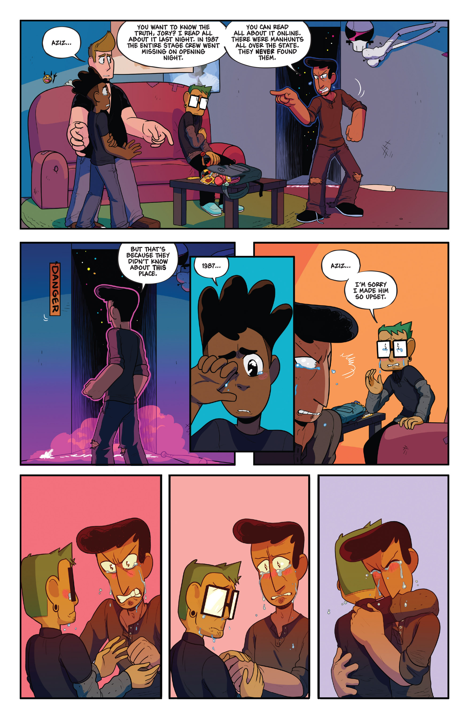 Read online The Backstagers comic -  Issue #4 - 6