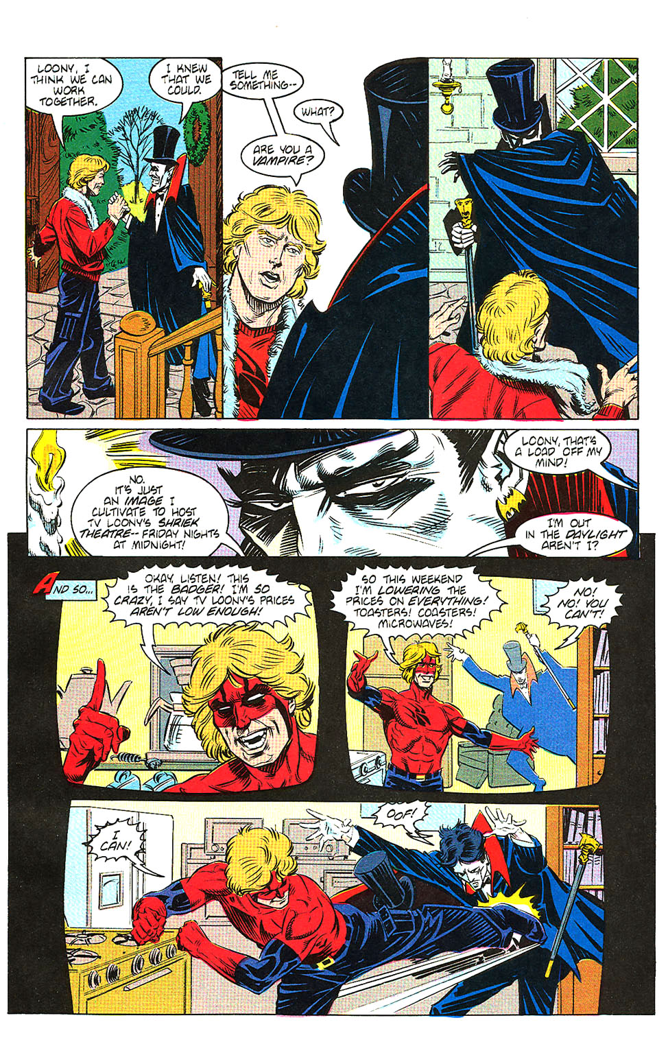 Read online The Badger comic -  Issue #22 - 5