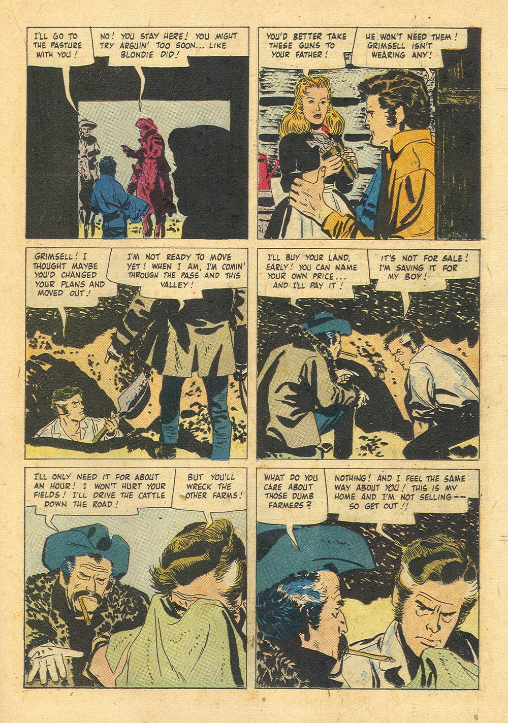 Read online Four Color Comics comic -  Issue #846 - 19