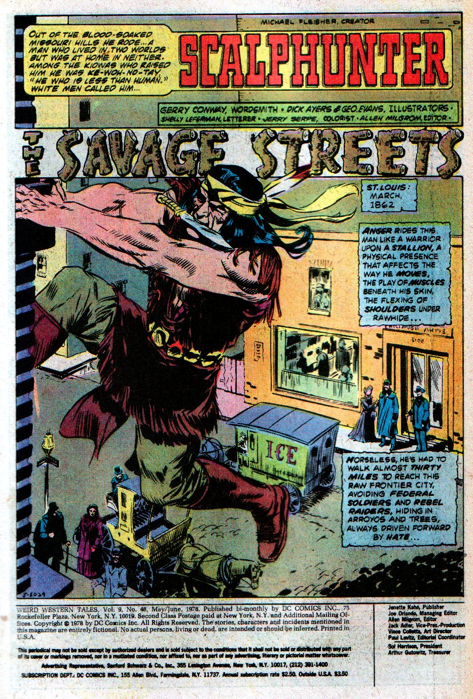 Read online Weird Western Tales (1972) comic -  Issue #46 - 2