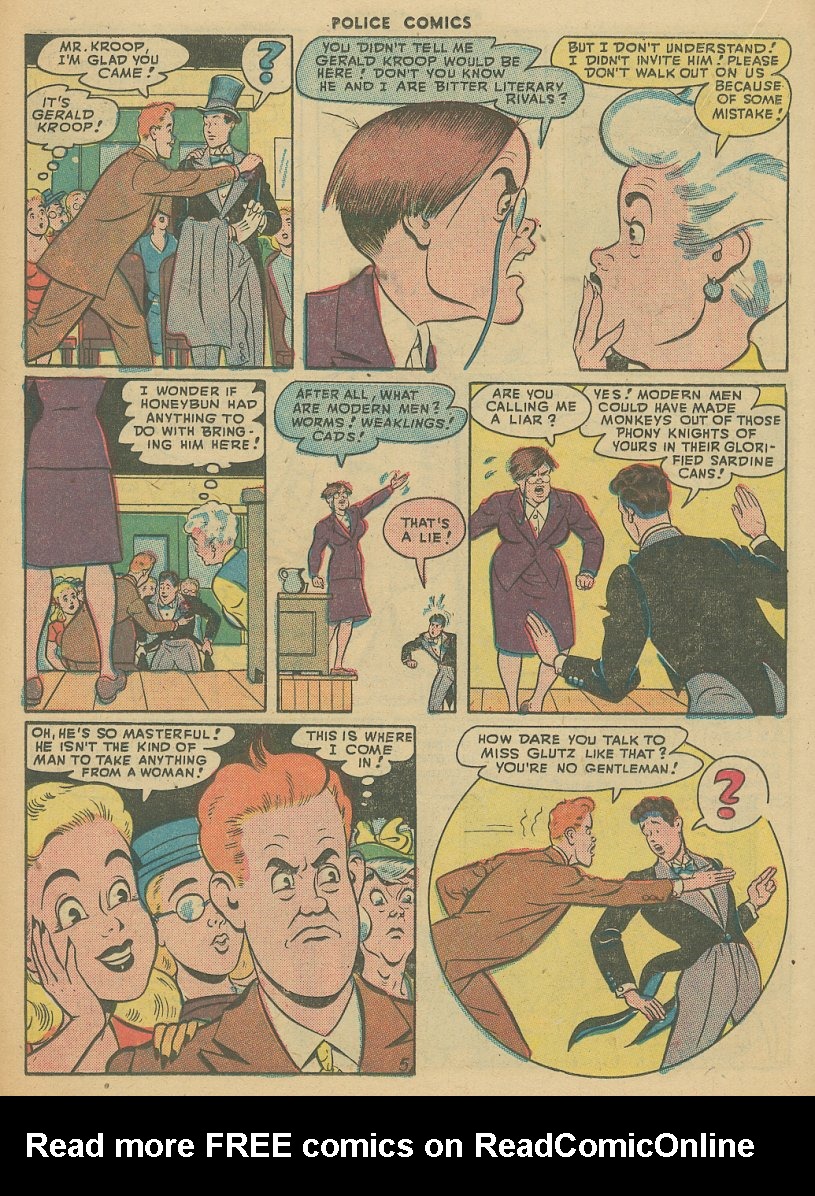 Read online Police Comics comic -  Issue #75 - 24