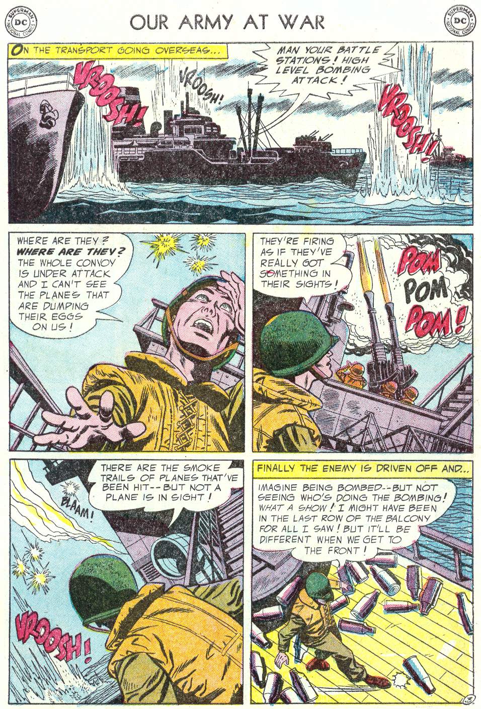 Read online Our Army at War (1952) comic -  Issue #34 - 6