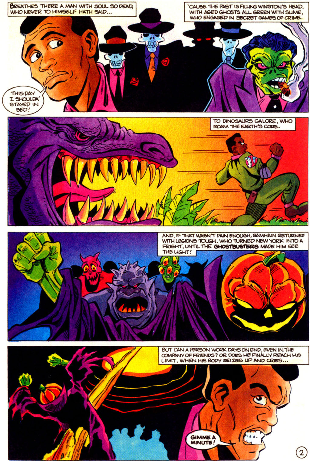 Read online Real Ghostbusters comic -  Issue #18 - 4