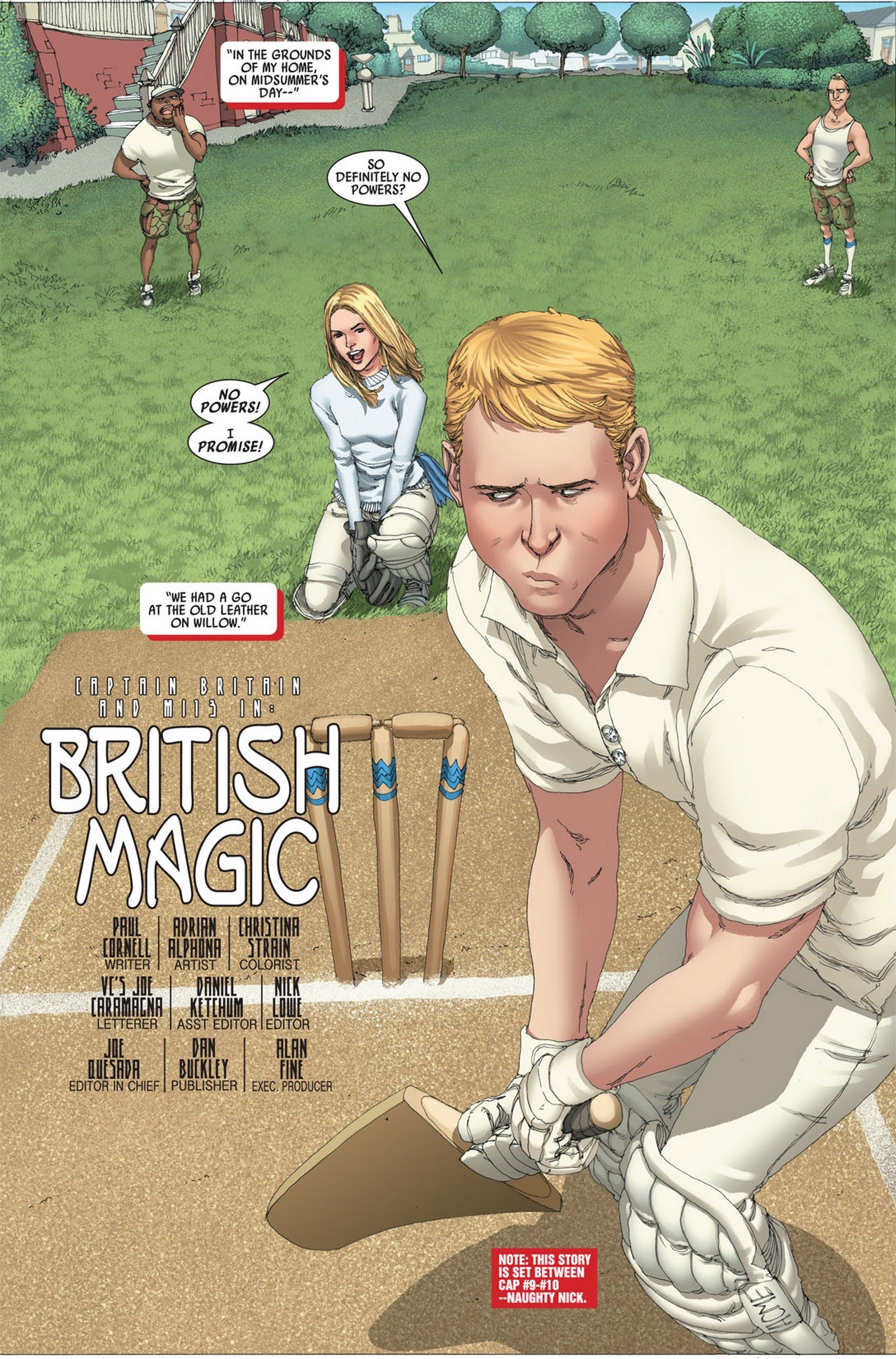 Read online Captain Britain and MI13 comic -  Issue # Annual 1 - 24