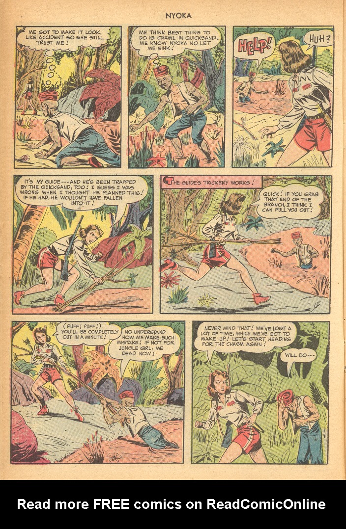 Read online Nyoka the Jungle Girl (1945) comic -  Issue #38 - 14