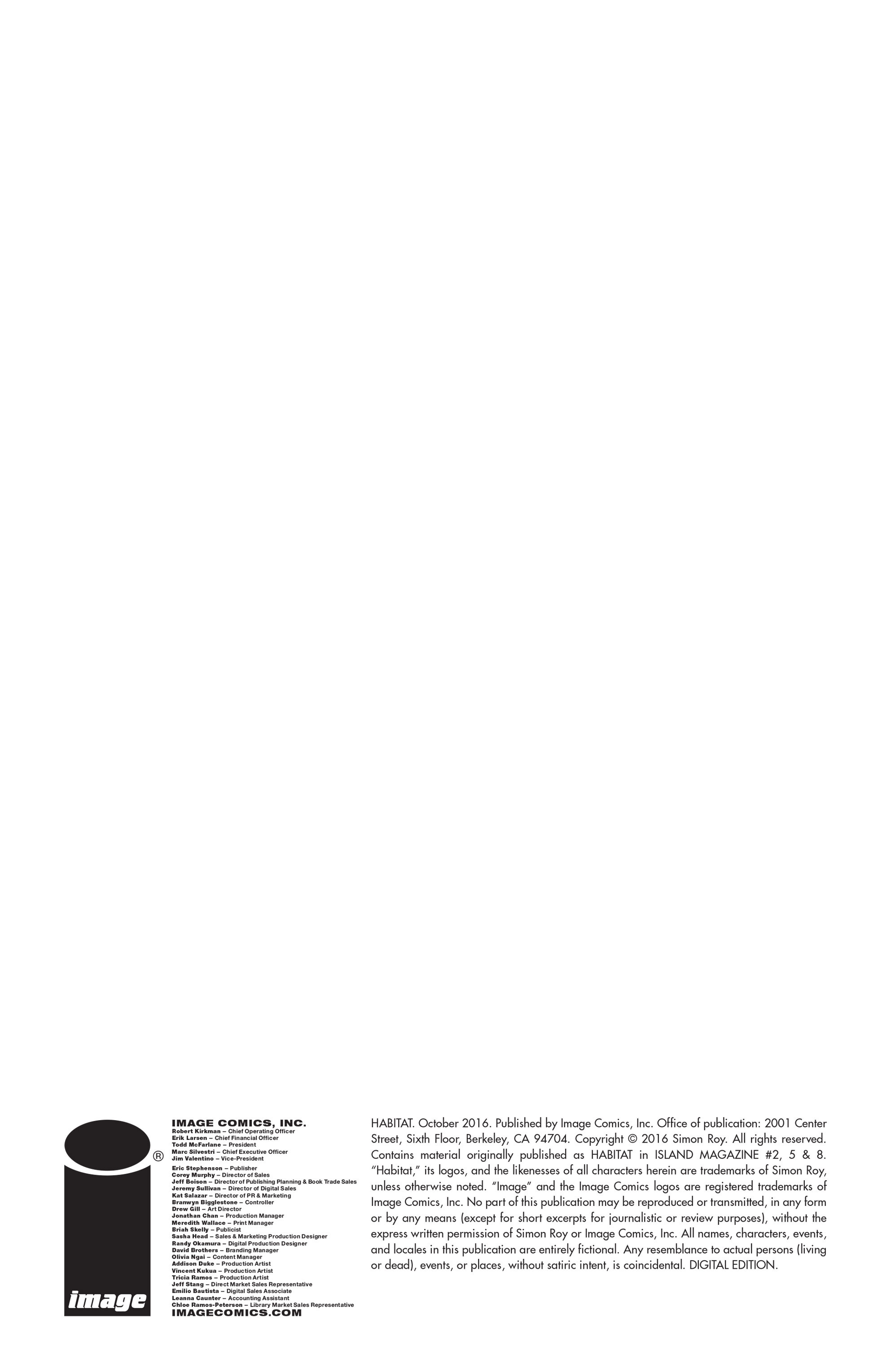 Read online Habitat comic -  Issue # TPB - 3
