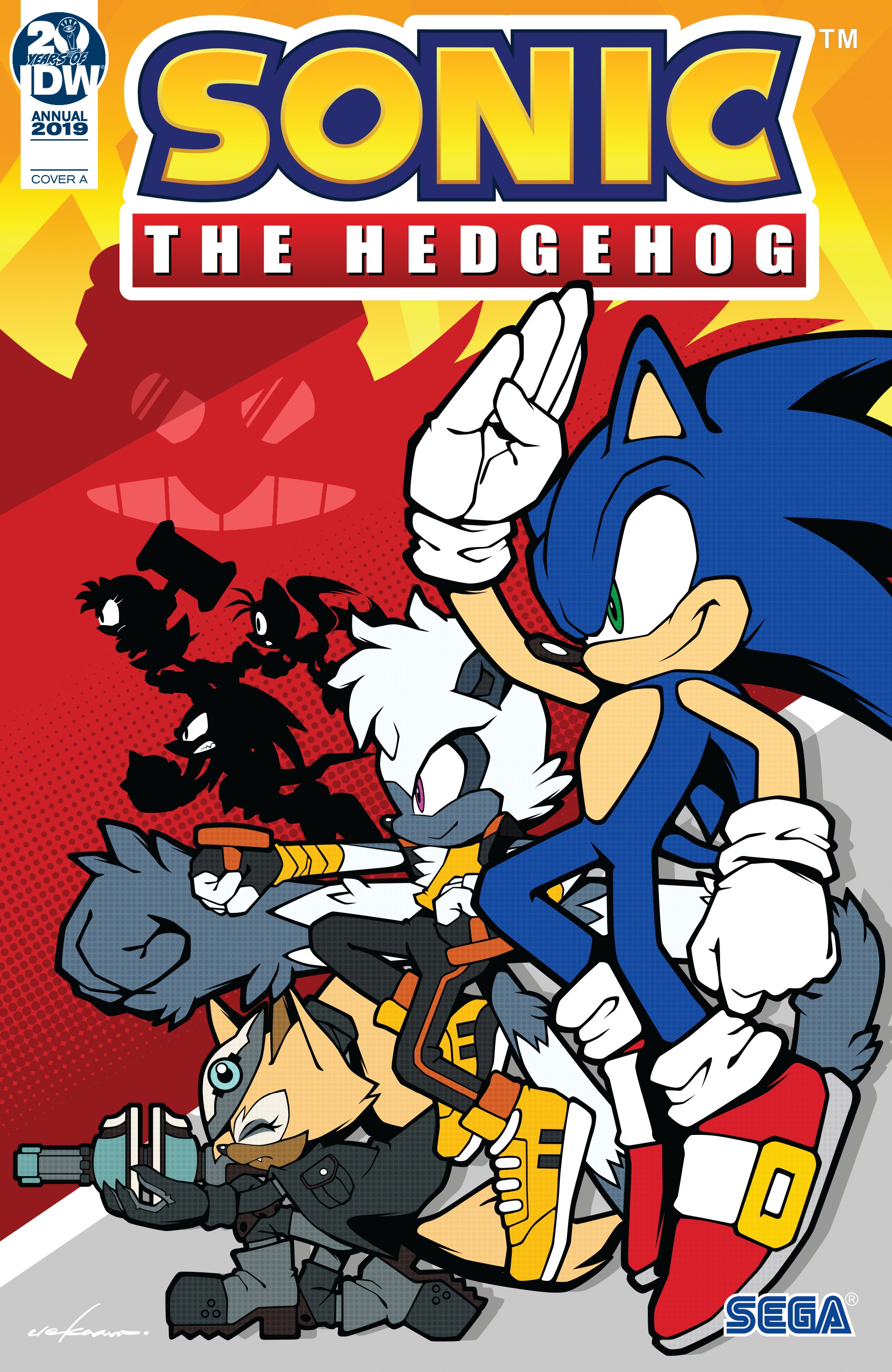 Read online Sonic the Hedgehog (2018) comic -  Issue # Annual 2019 - 1