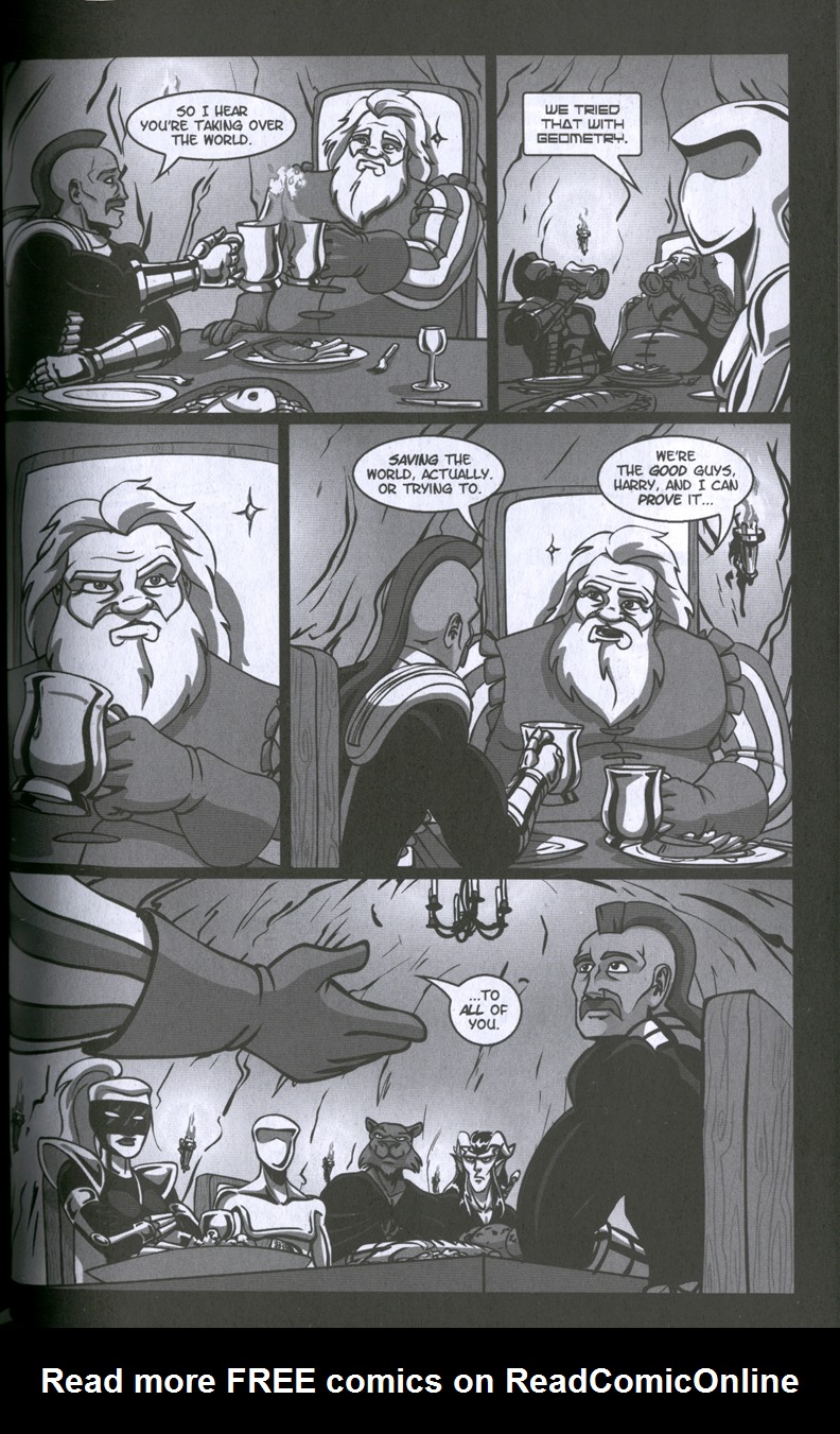 Read online Gargoyles: Bad Guys comic -  Issue #6 - 9