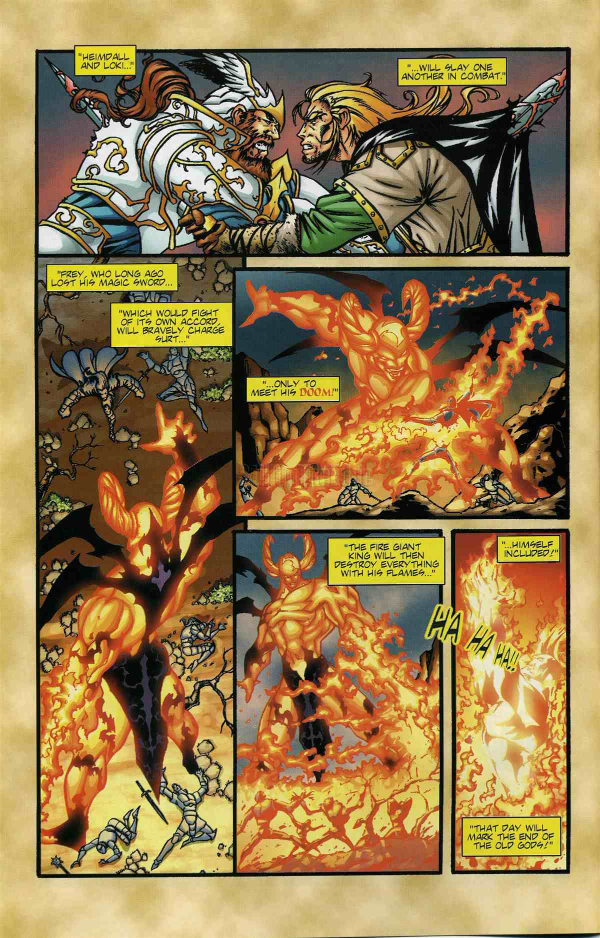 Read online Areala: Angel of War comic -  Issue #1 - 8