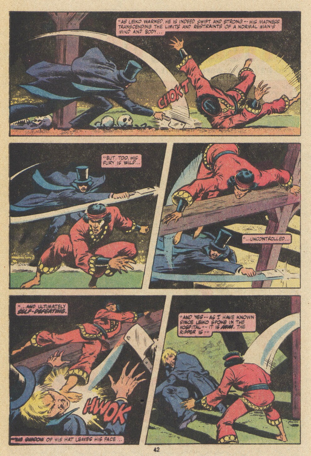 Read online Master of Kung Fu (1974) comic -  Issue #100 - 36