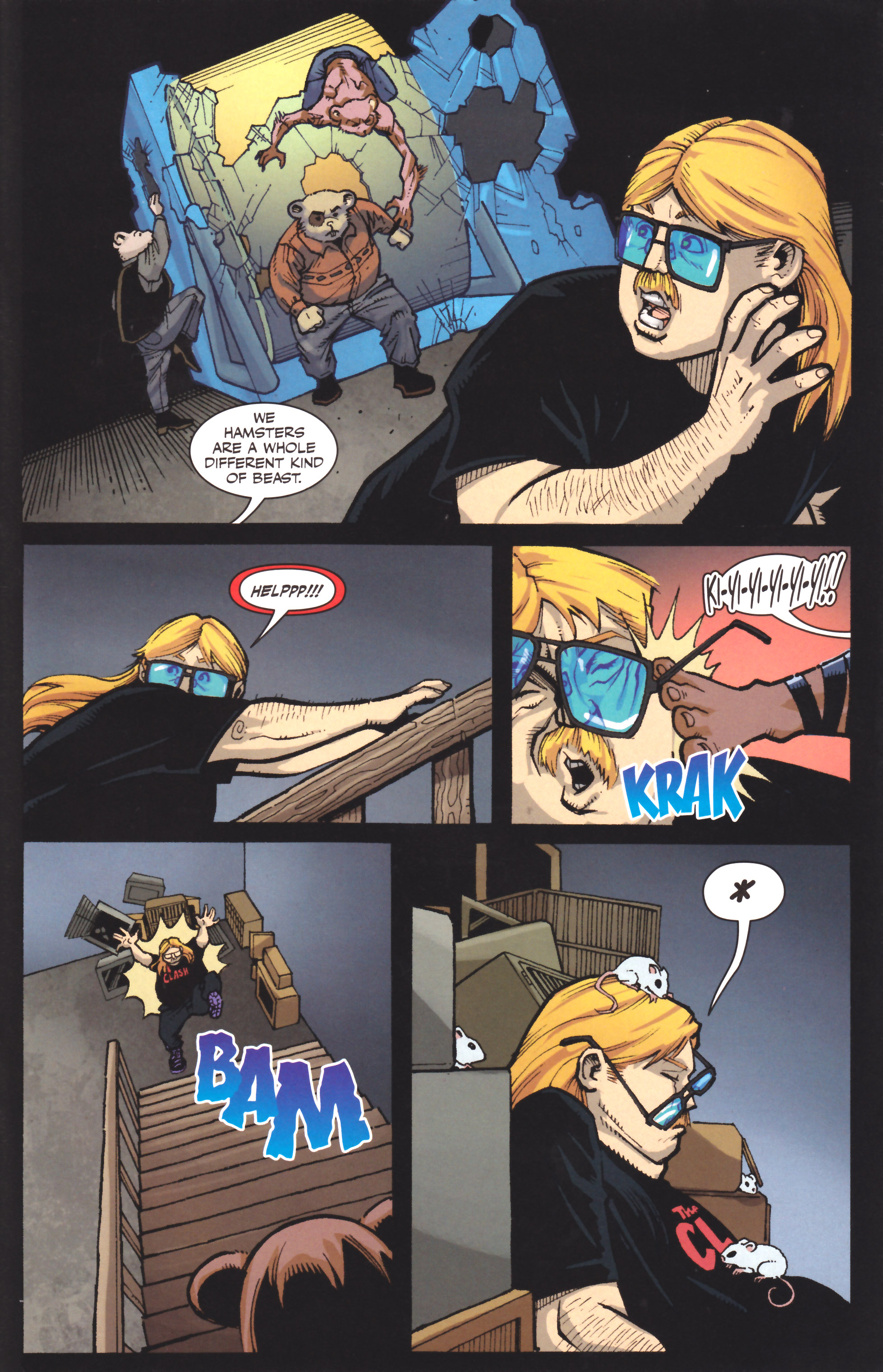 Read online Adolescent Radioactive Black Belt Hamsters (2008) comic -  Issue #4 - 25