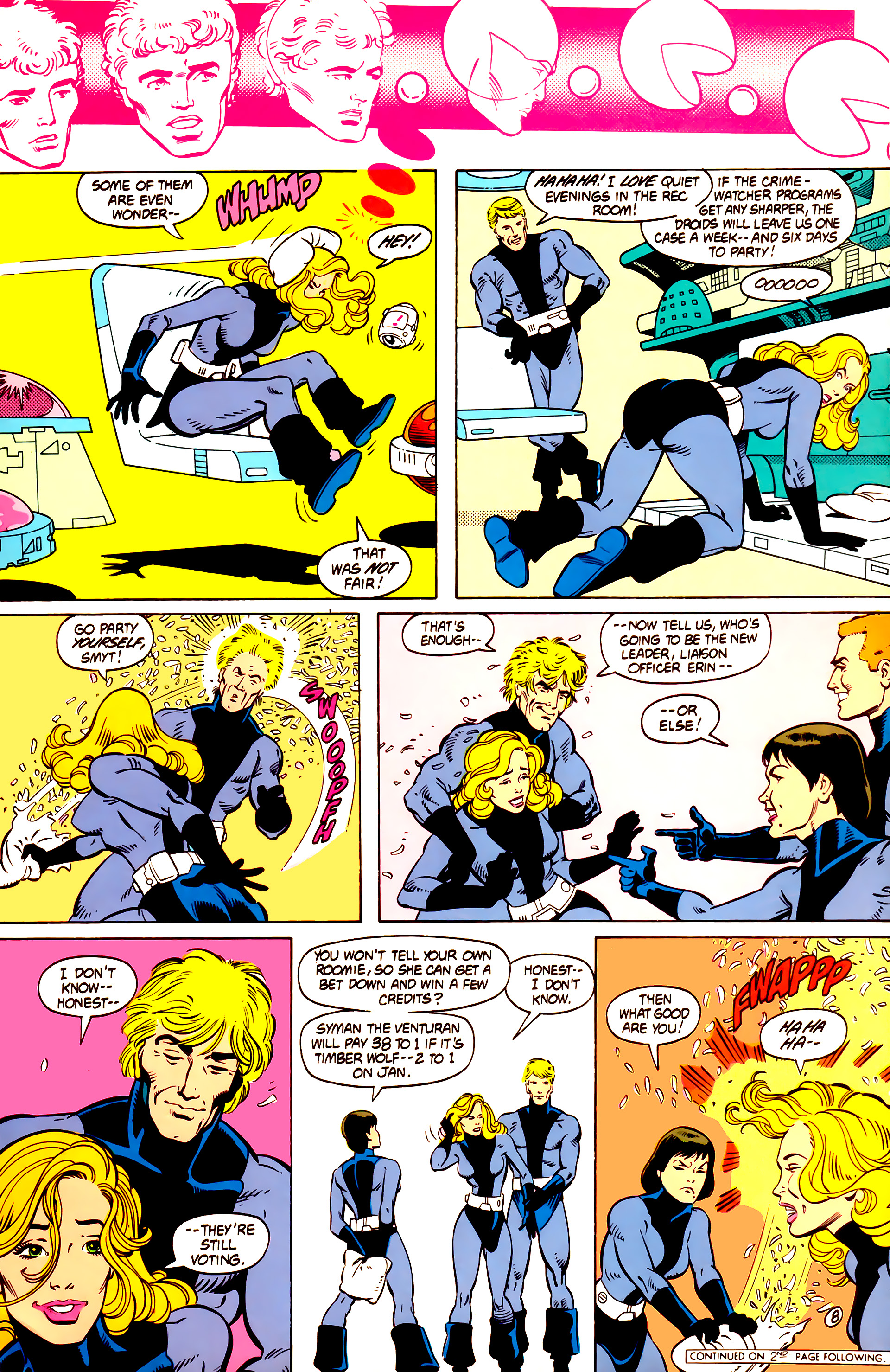 Legion of Super-Heroes (1984) 12 Page 21