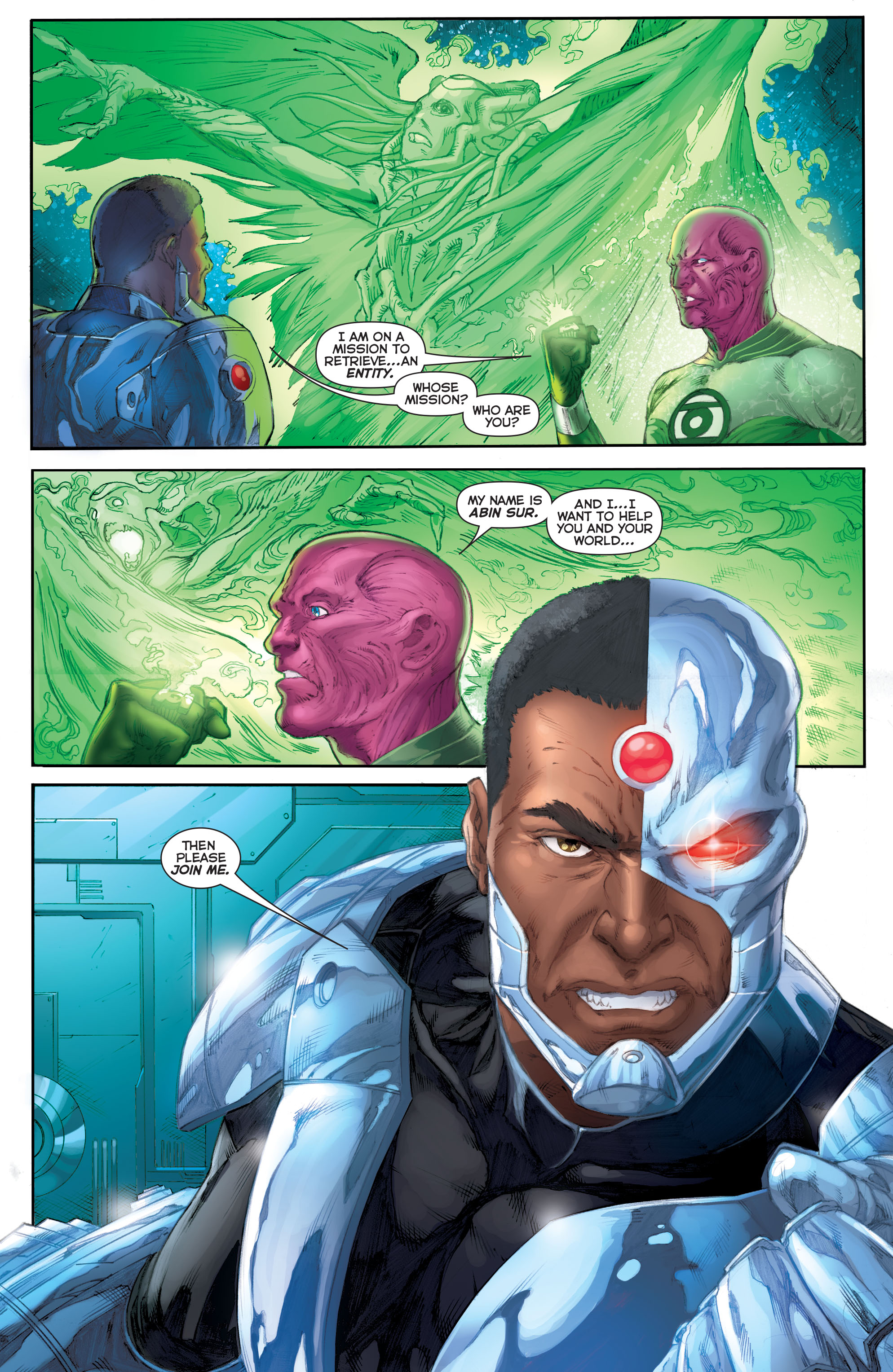 Read online Flashpoint: Abin Sur - The Green Lantern comic -  Issue #2 - 10