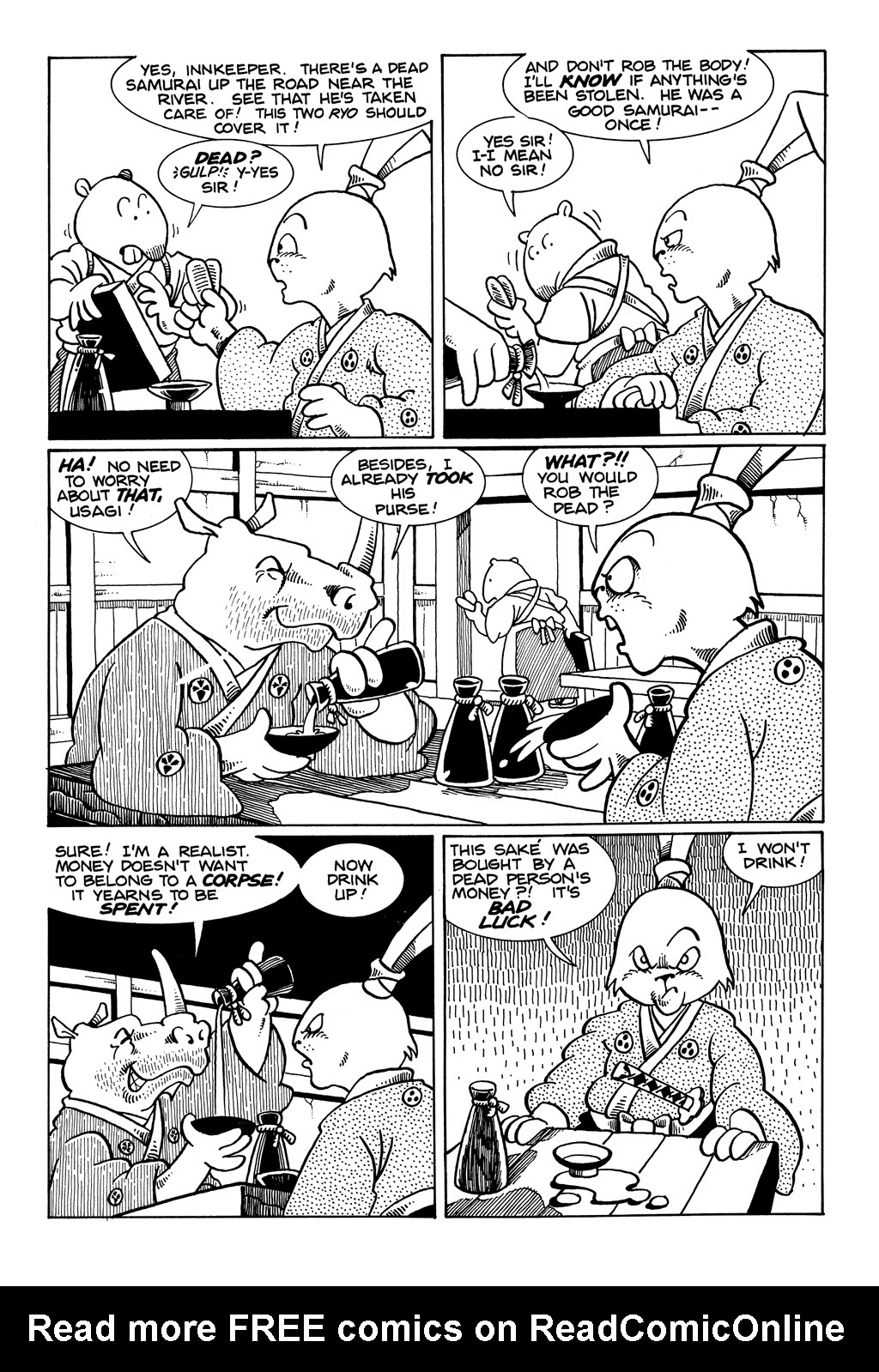 Read online Usagi Yojimbo (1987) comic -  Issue #3 - 4