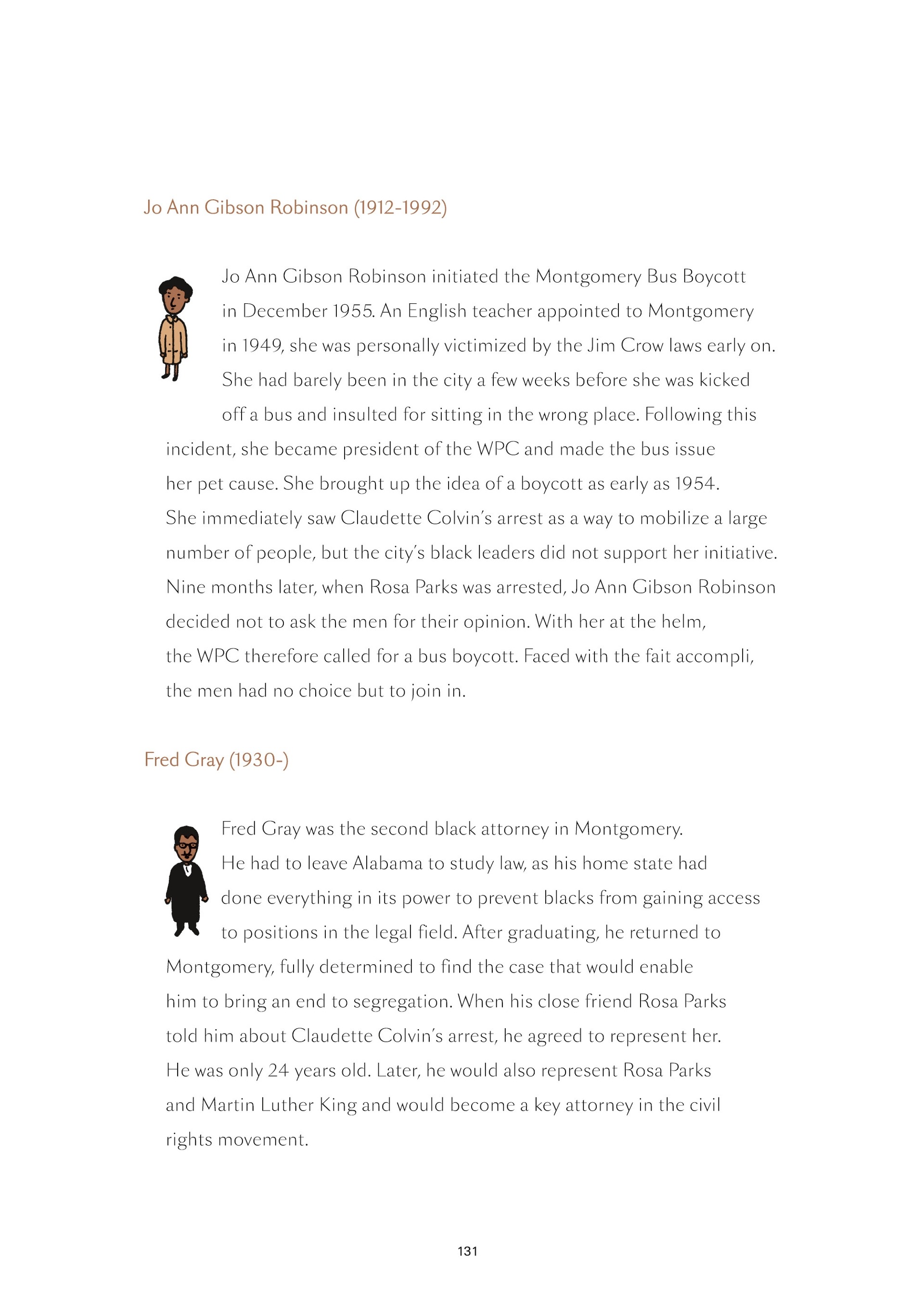 Read online Colored: The Unsung Life of Claudette Colvin comic -  Issue # TPB - 127