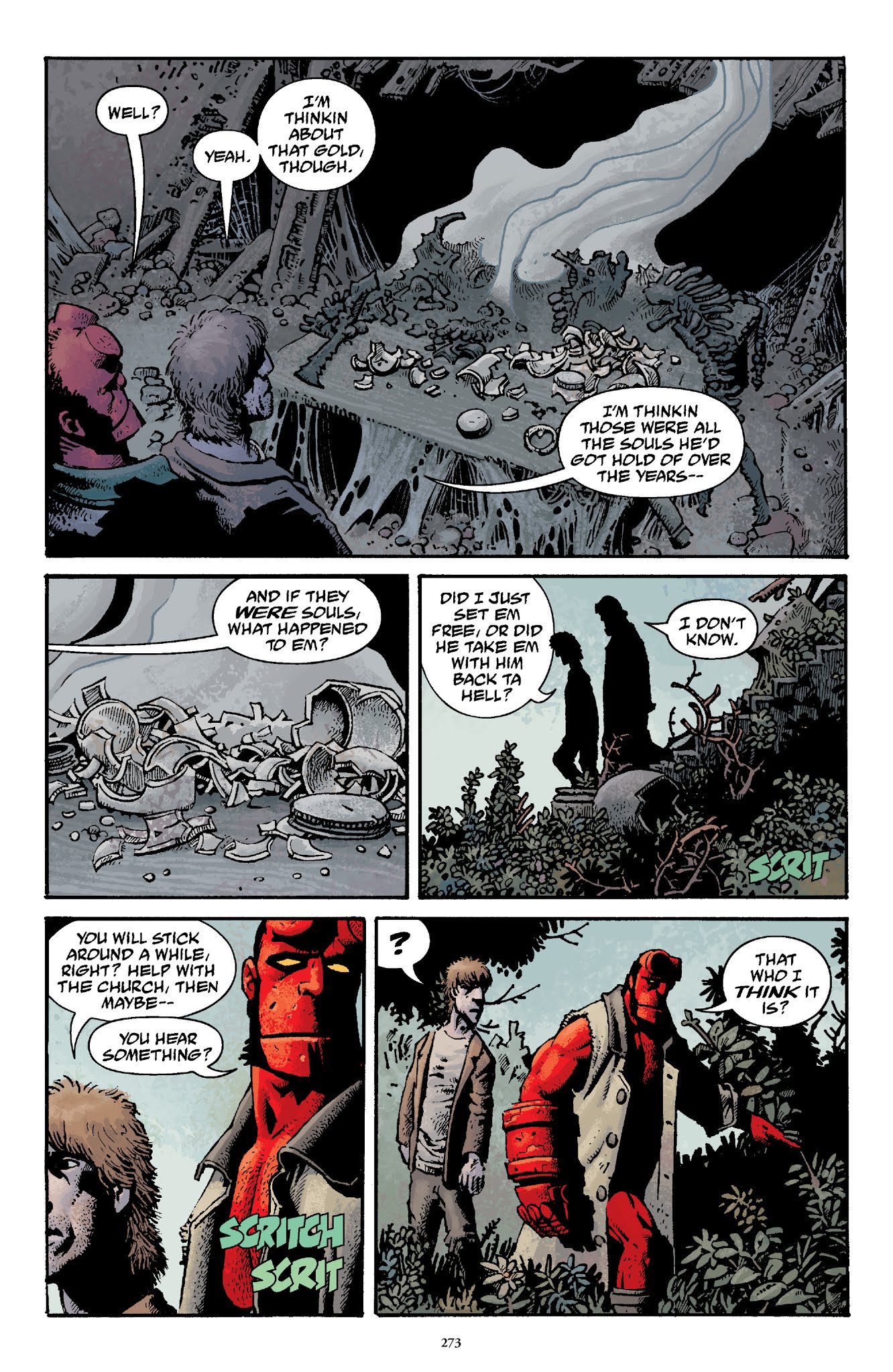Read online Hellboy The Complete Short Stories comic -  Issue # TPB 1 (Part 3) - 74